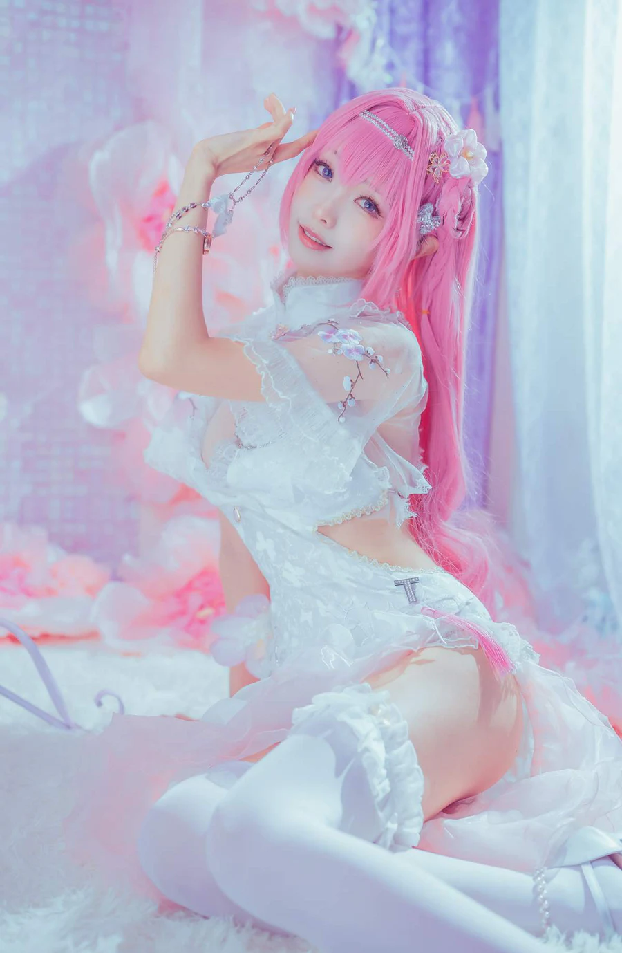 Ely_eee(ElyEE子) – Dorothy Feast on Peachland 桃園宴 Cosplay-第1张