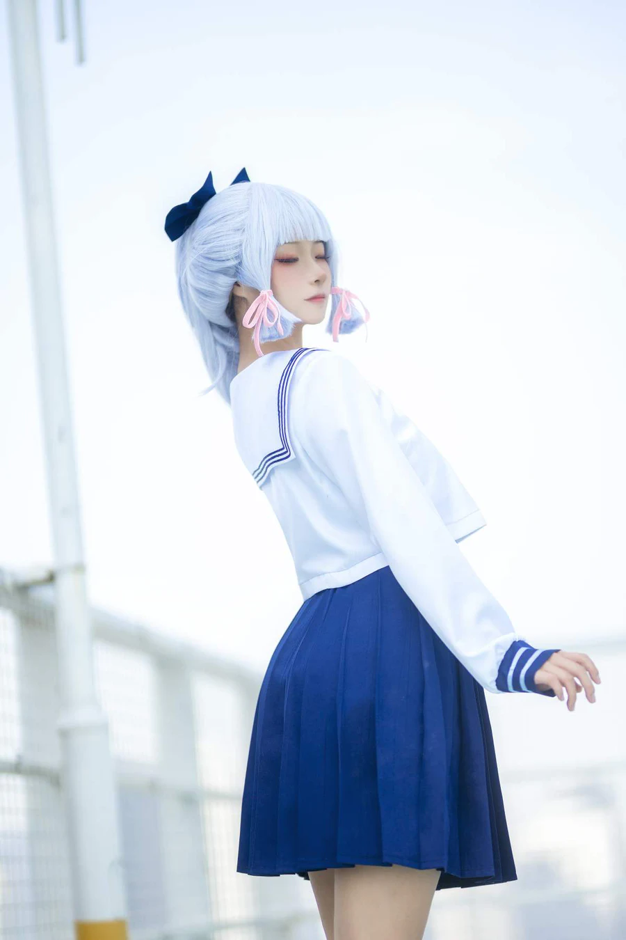 Seya-狮砸 – 原神 凌华JK Cosplay-第1张