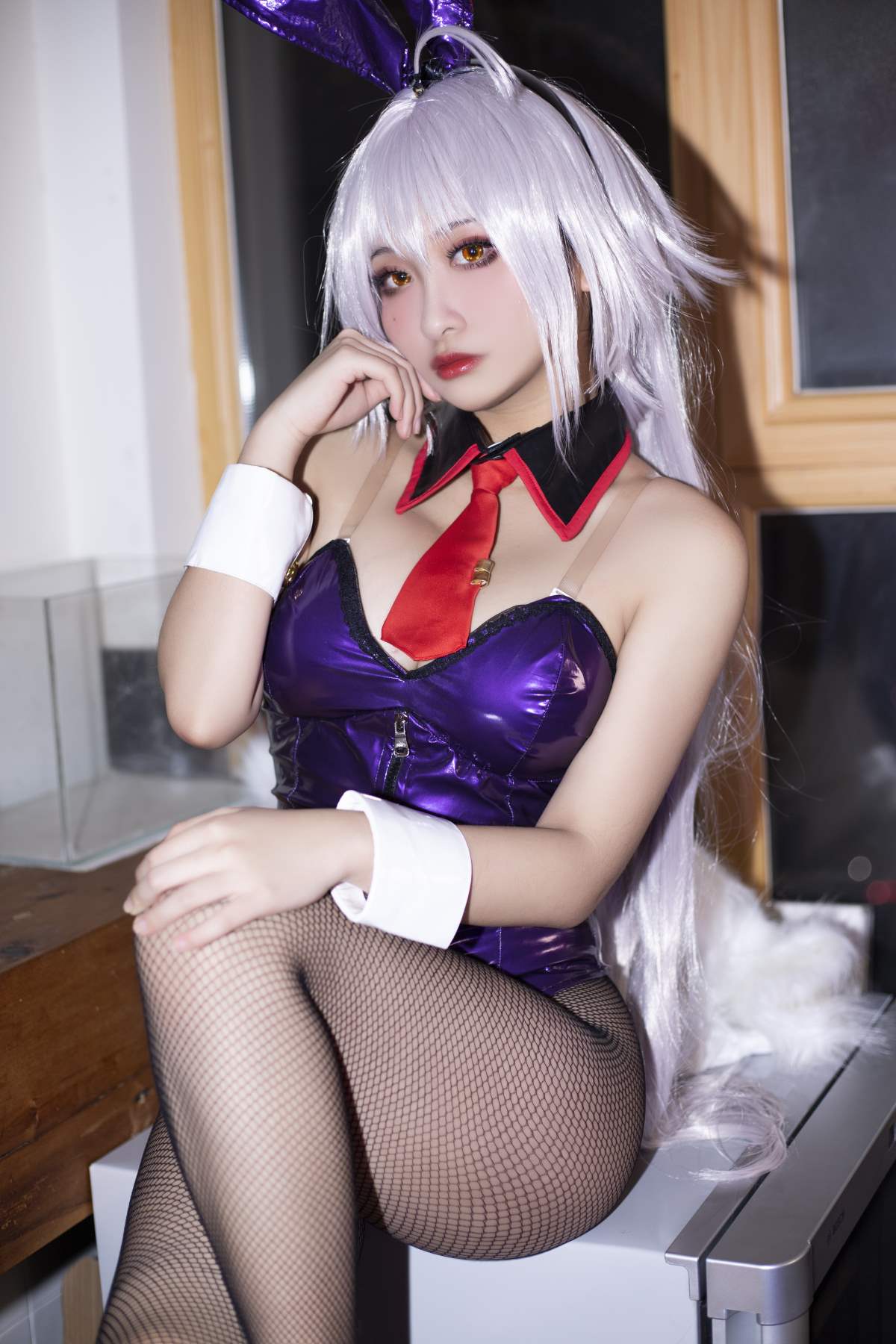 洛璃LoLiSAMA – FGO 黑贞兔子 Cosplay-第1张