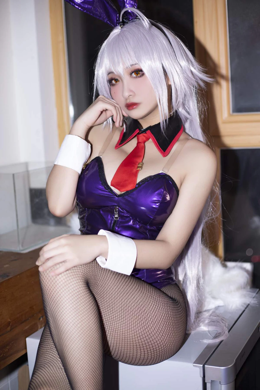 洛璃LoLiSAMA – FGO 黑贞兔子 Cosplay-第1张
