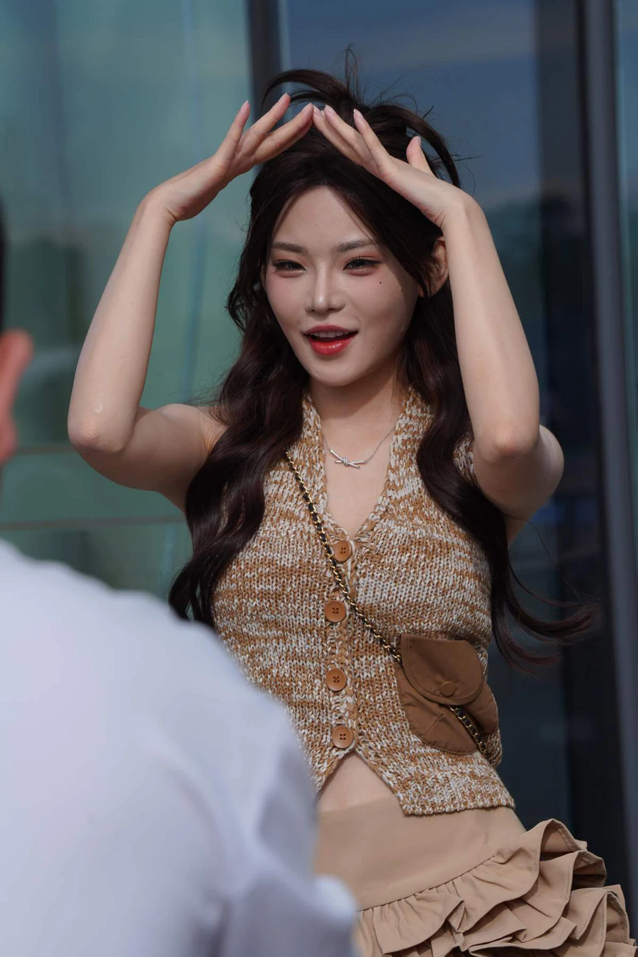 精选街拍作品 NO.5070 长靴短裙 街拍-第1张