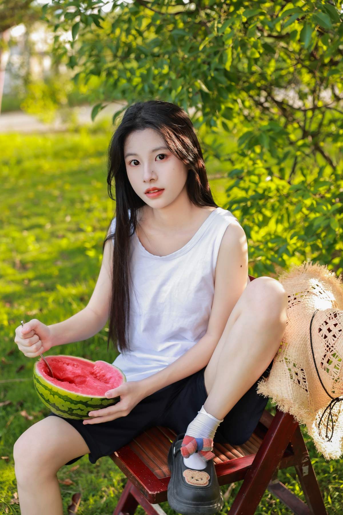 [YITUYU艺图语]2025.08.14 西瓜味的夏天 湉懒懒 YITUYU艺图语-第1张