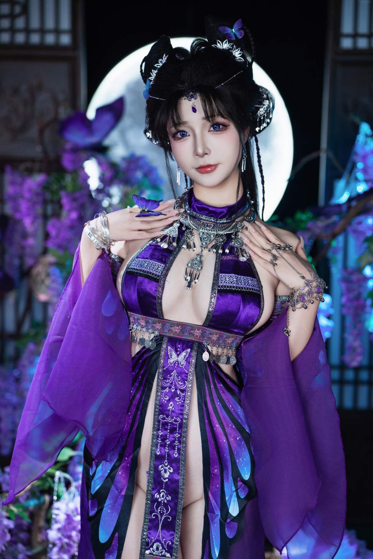 yuuhui玉汇 – 幻蝶 Cosplay-第1张