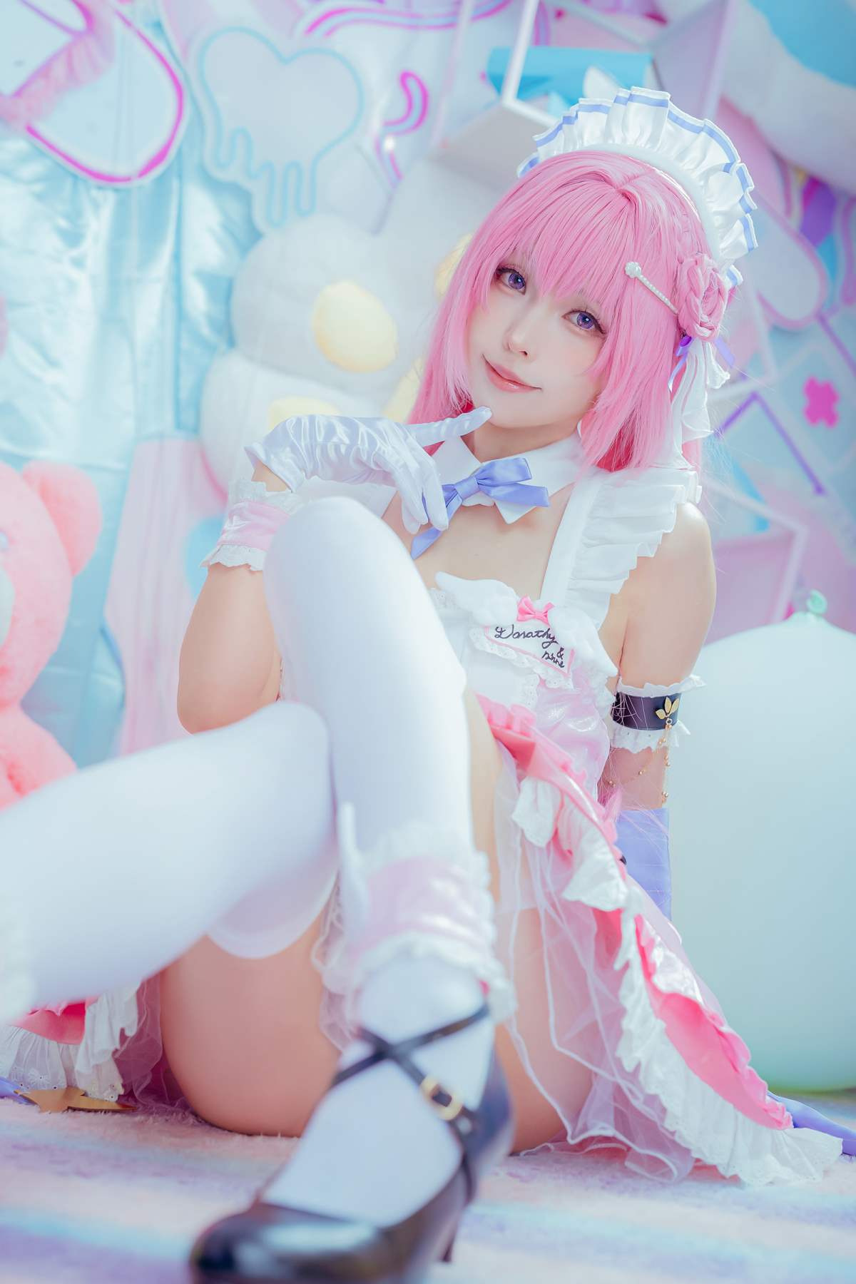 Ely_eee(ElyEE子) – Dorothy Maid ver Cosplay-第1张
