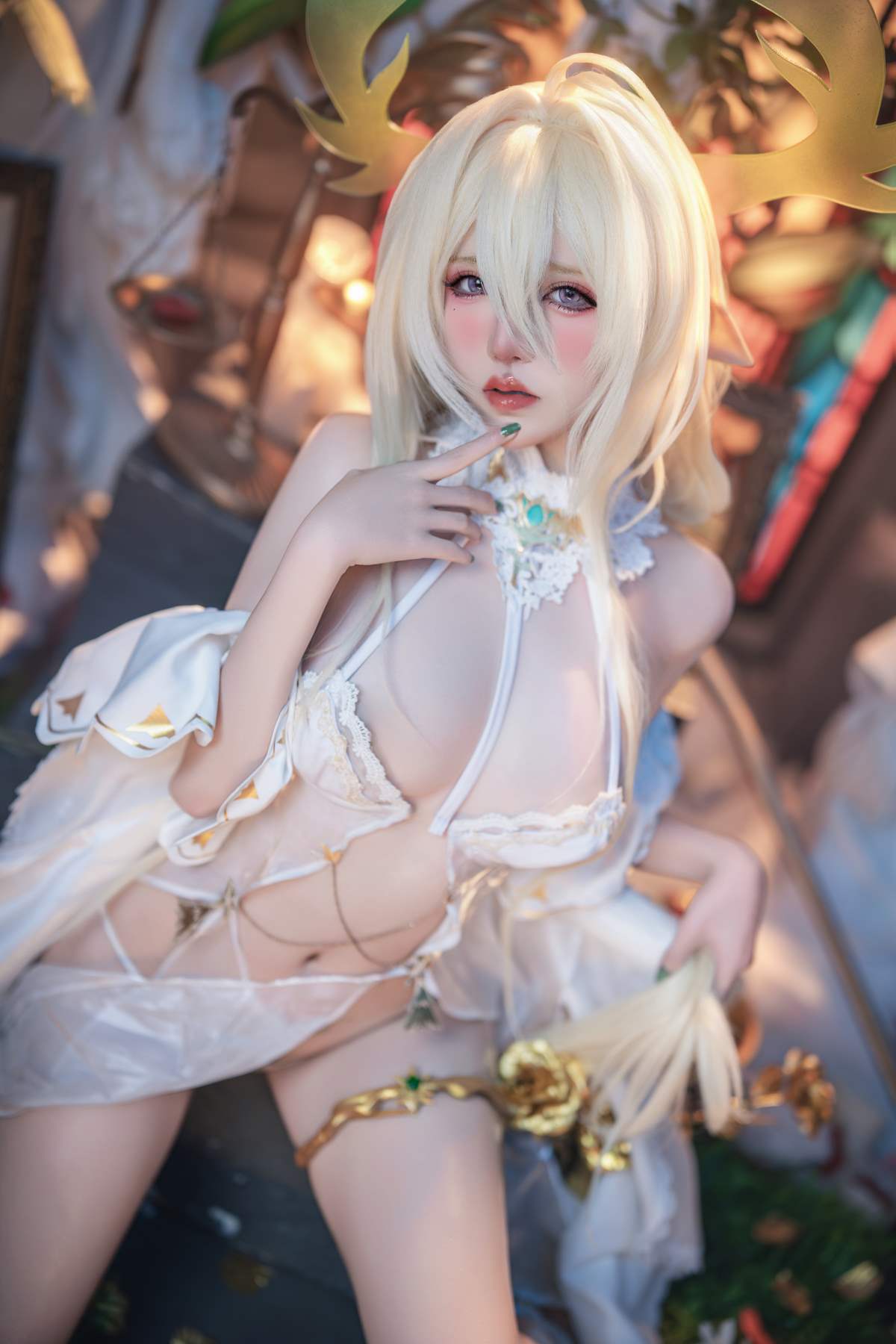 阿薰kaOri – 碧蓝航线 金狮 Cosplay-第1张