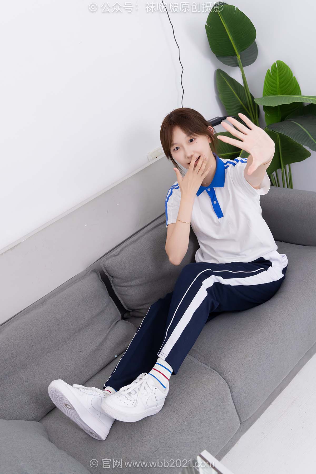 [BoBoSocks袜啵啵]NO.633 香菜-板鞋、白棉袜、裸足、校服 BoBoSocks袜啵啵-第1张