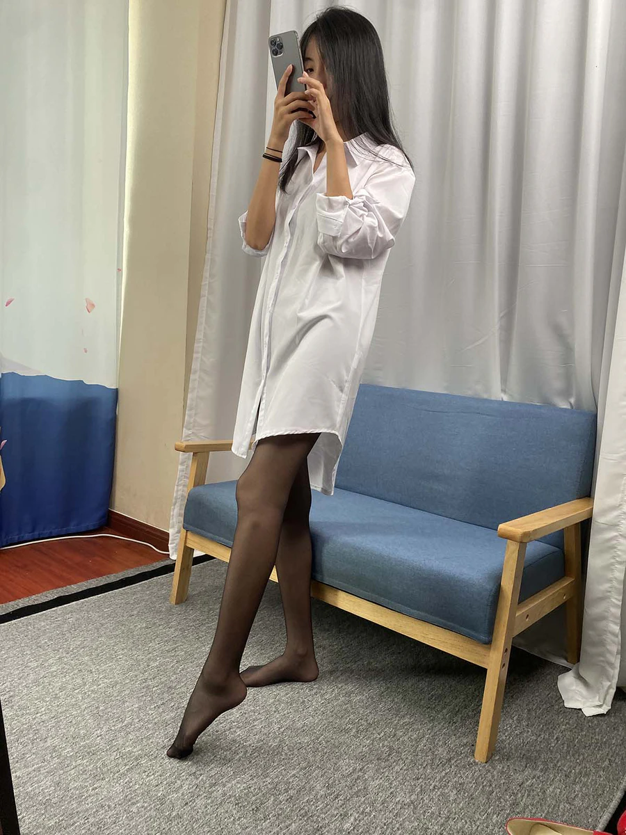 三禾摄影 NO.051 白衬衣 黑丝 高跟 三禾摄影-第2张