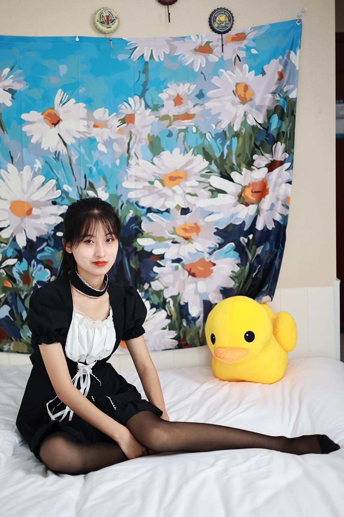 三禾摄影 NO.053 女仆装 黑丝 小皮鞋 三禾摄影-第1张