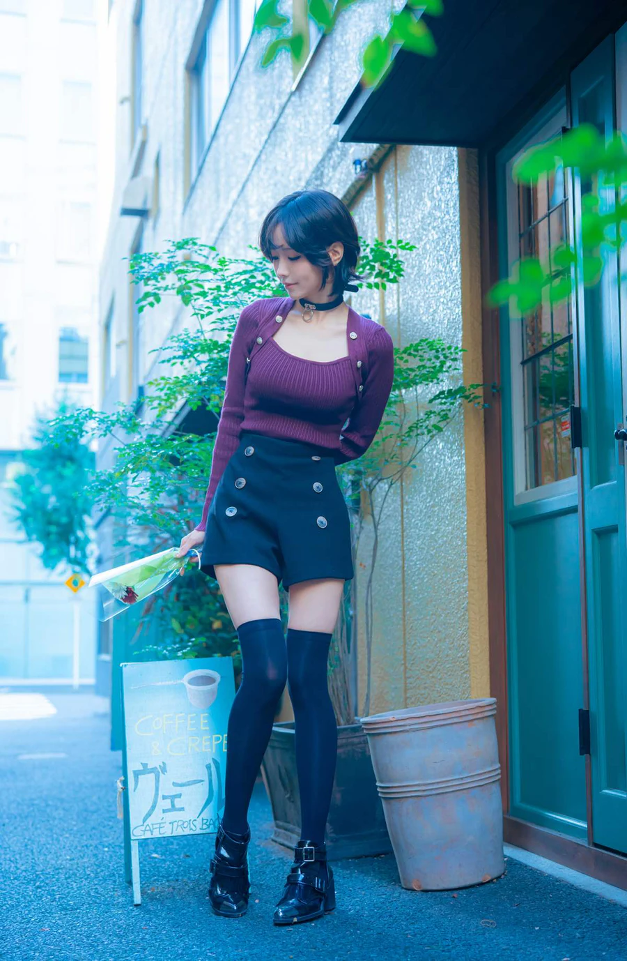 Ely_eee(ElyEE子) – Reze pilgrimage 蕾潔聖地巡禮 Cosplay-第1张