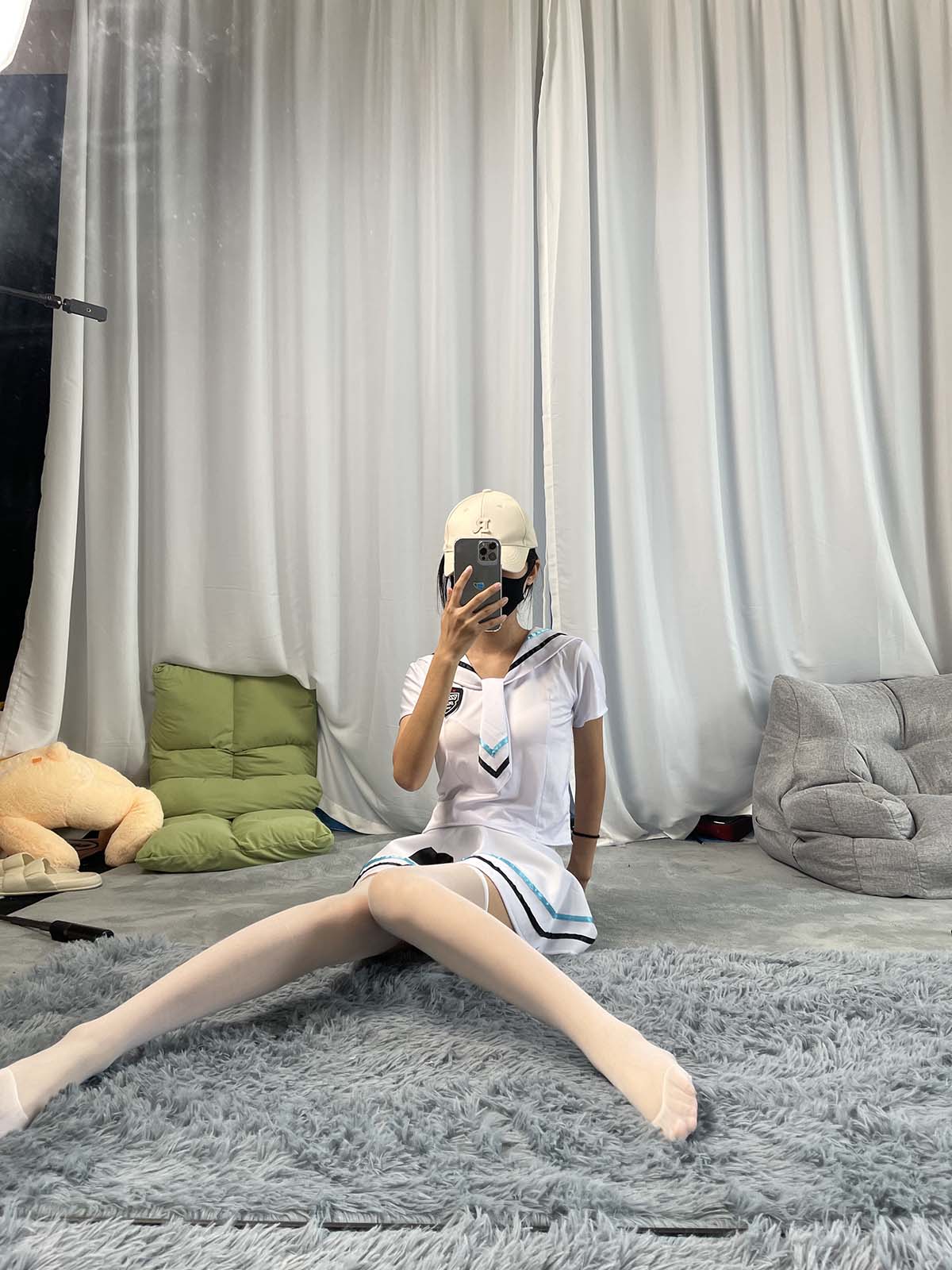 三禾摄影 NO.054 水手服 白丝 三禾摄影-第2张