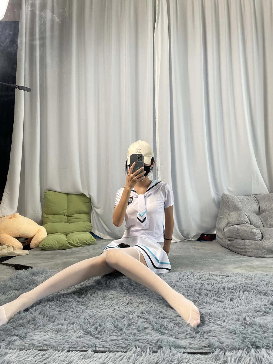 三禾摄影 NO.054 水手服 白丝 三禾摄影-第2张