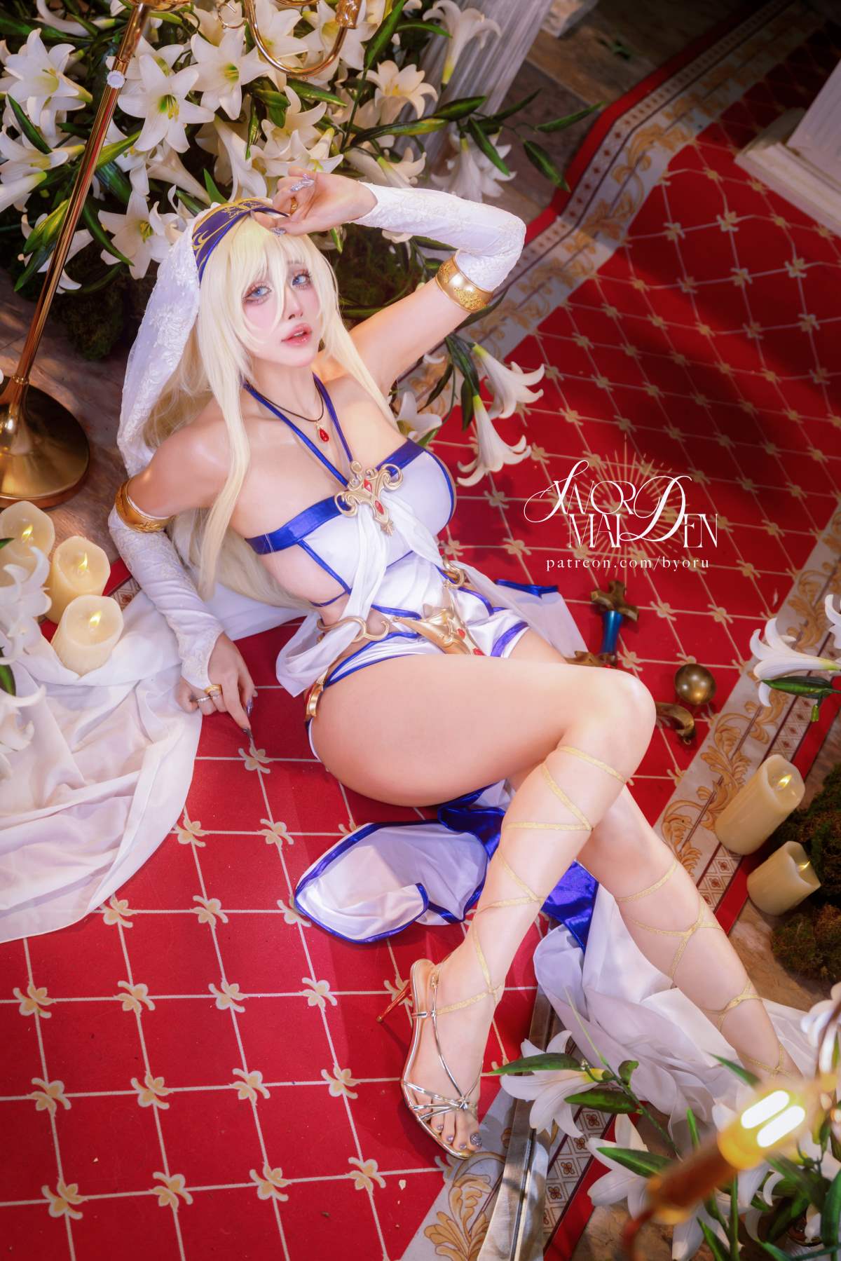 日本性感萝莉Byoru – Sword Maiden Cosplay-第1张