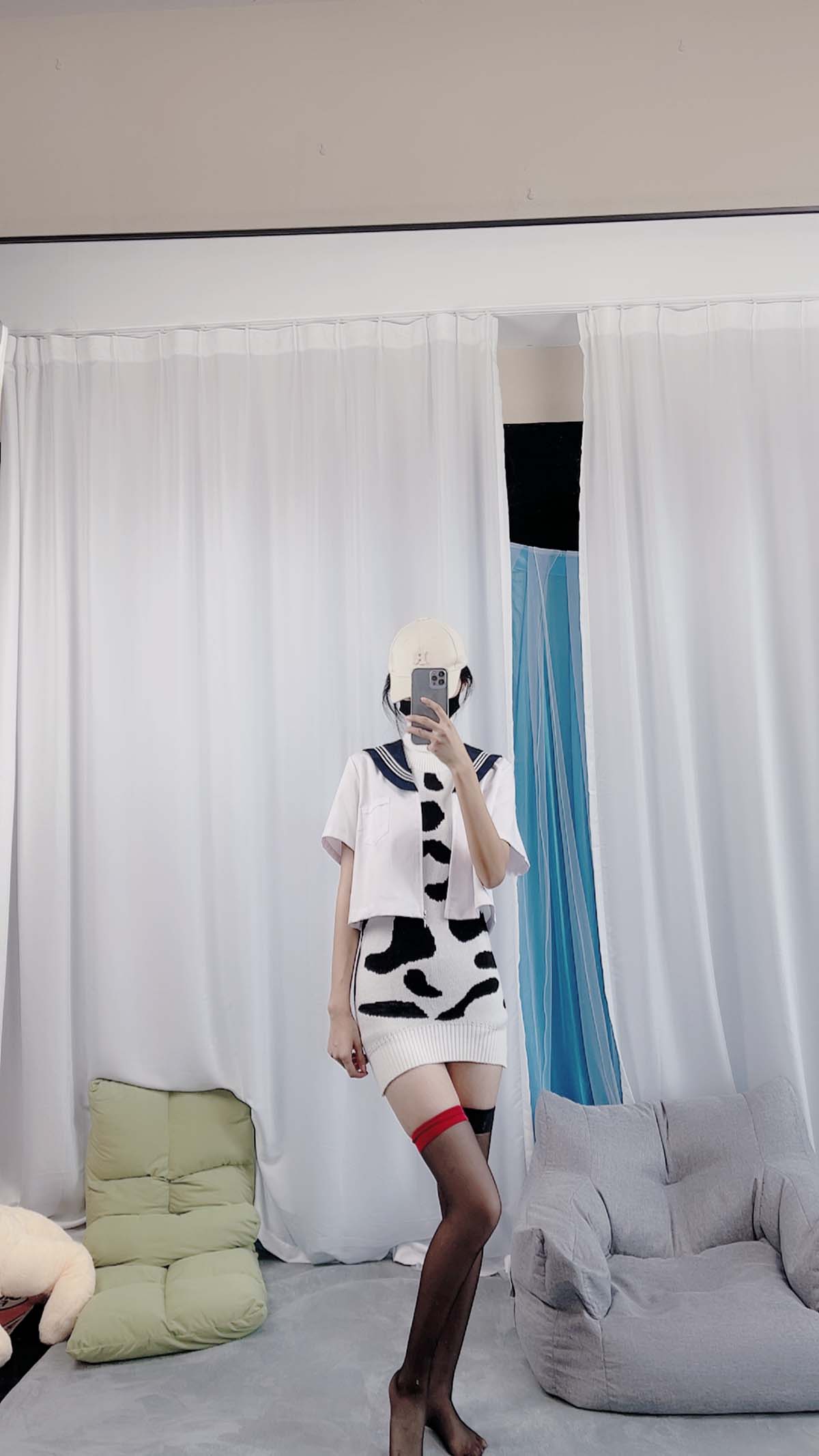 三禾摄影 NO.056 牛仔短裤 渔网袜 黑丝 三禾摄影-第2张