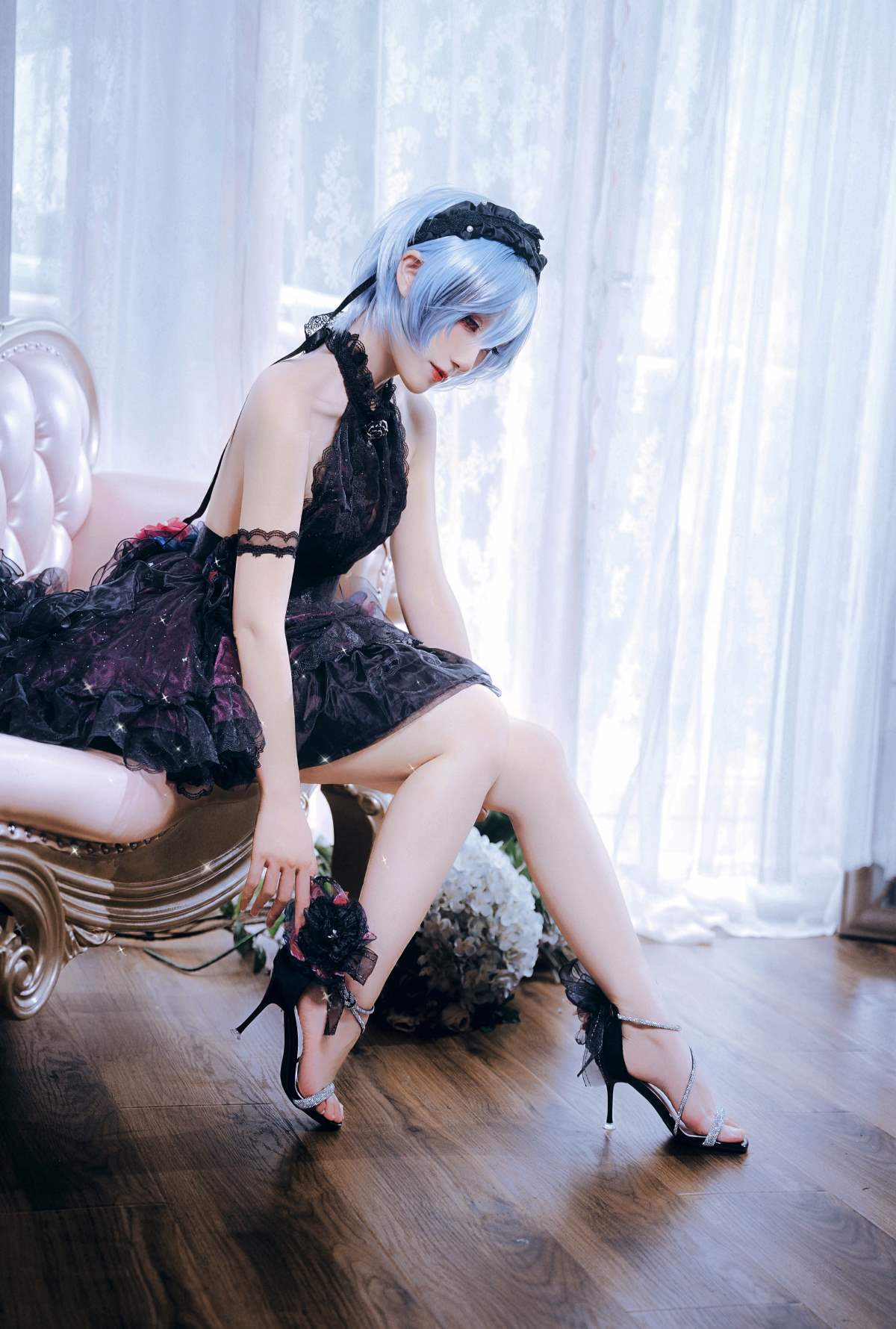 是夙卿呀 – 绫波丽 花之语 Cosplay-第1张