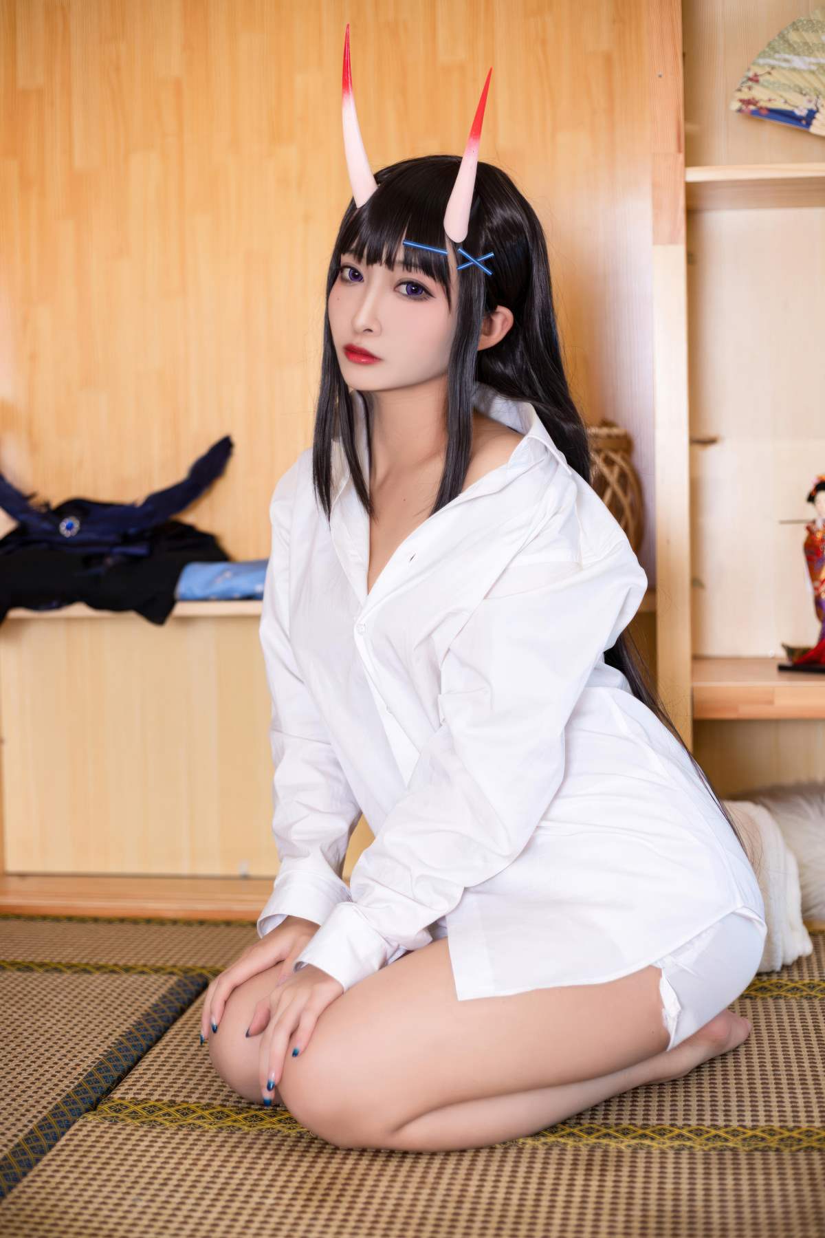 洛璃LoLiSAMA – 碧蓝航线 能代 衬衣 Cosplay-第1张