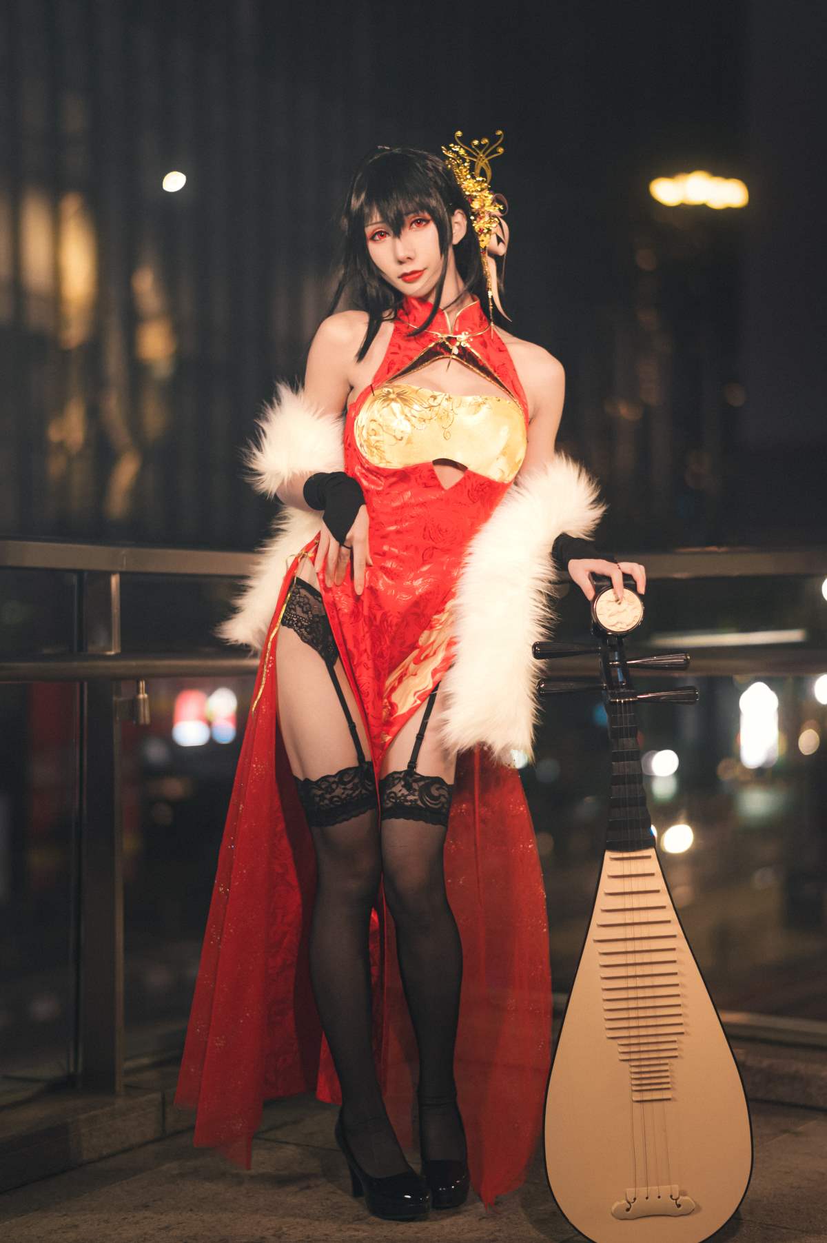 masaki雅祈 – 大凤旗袍 Cosplay-第1张