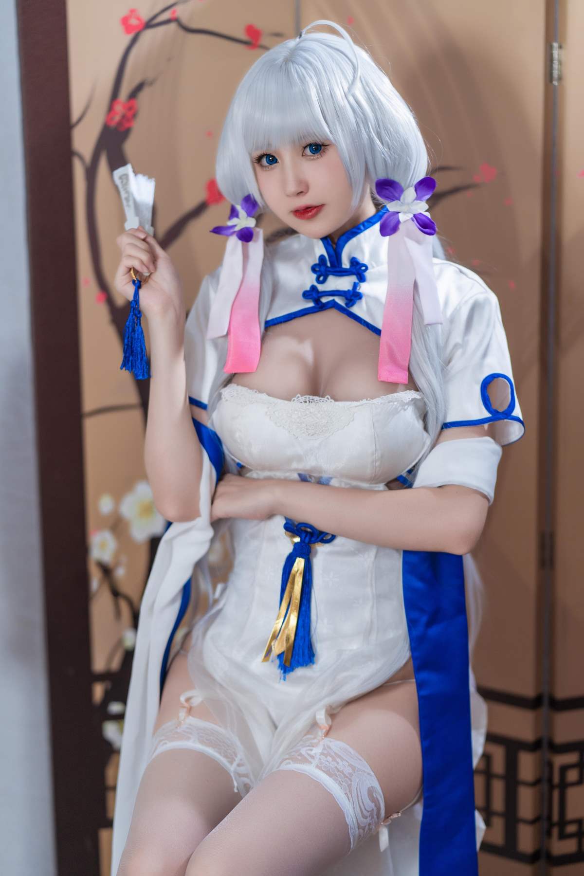 西园寺南歌写真 – 碧蓝航线 光辉旗袍 Cosplay-第1张