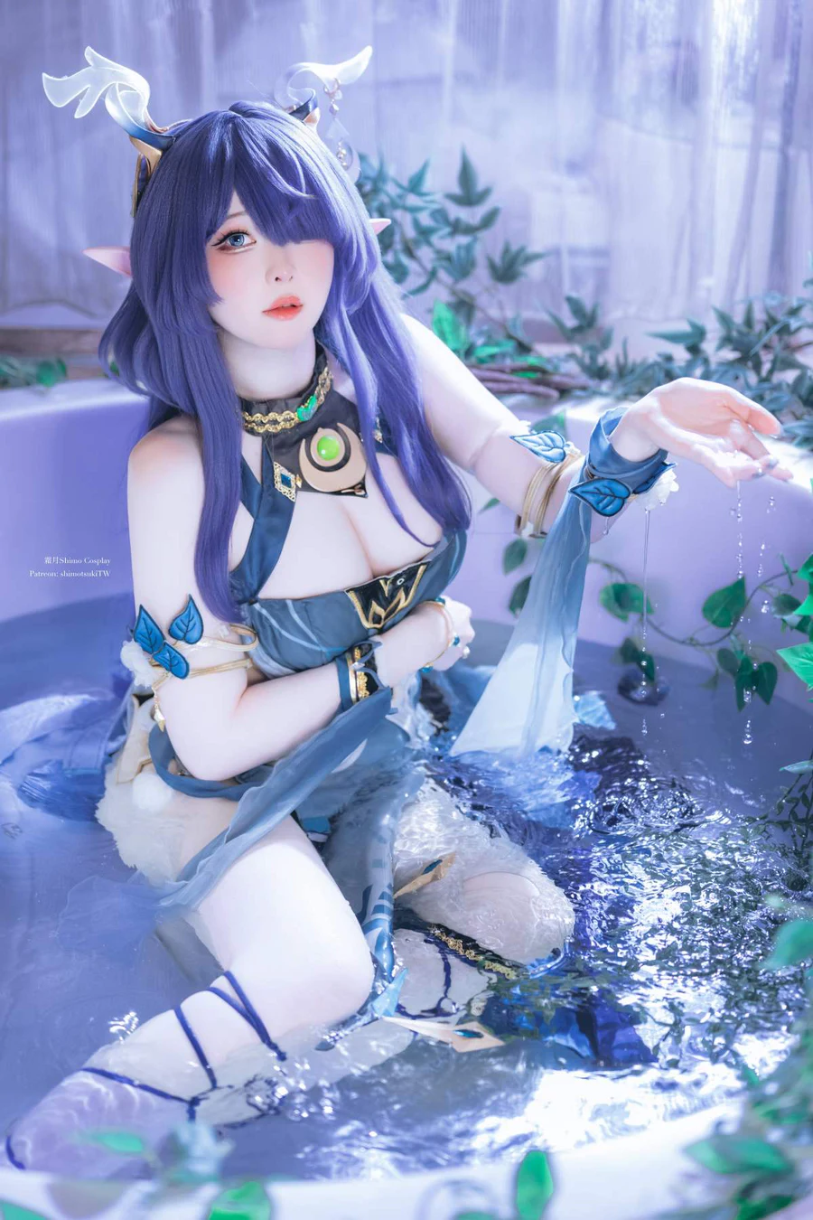 霜月shimo – 原神 菈乌玛 Lauma Cosplay-第1张