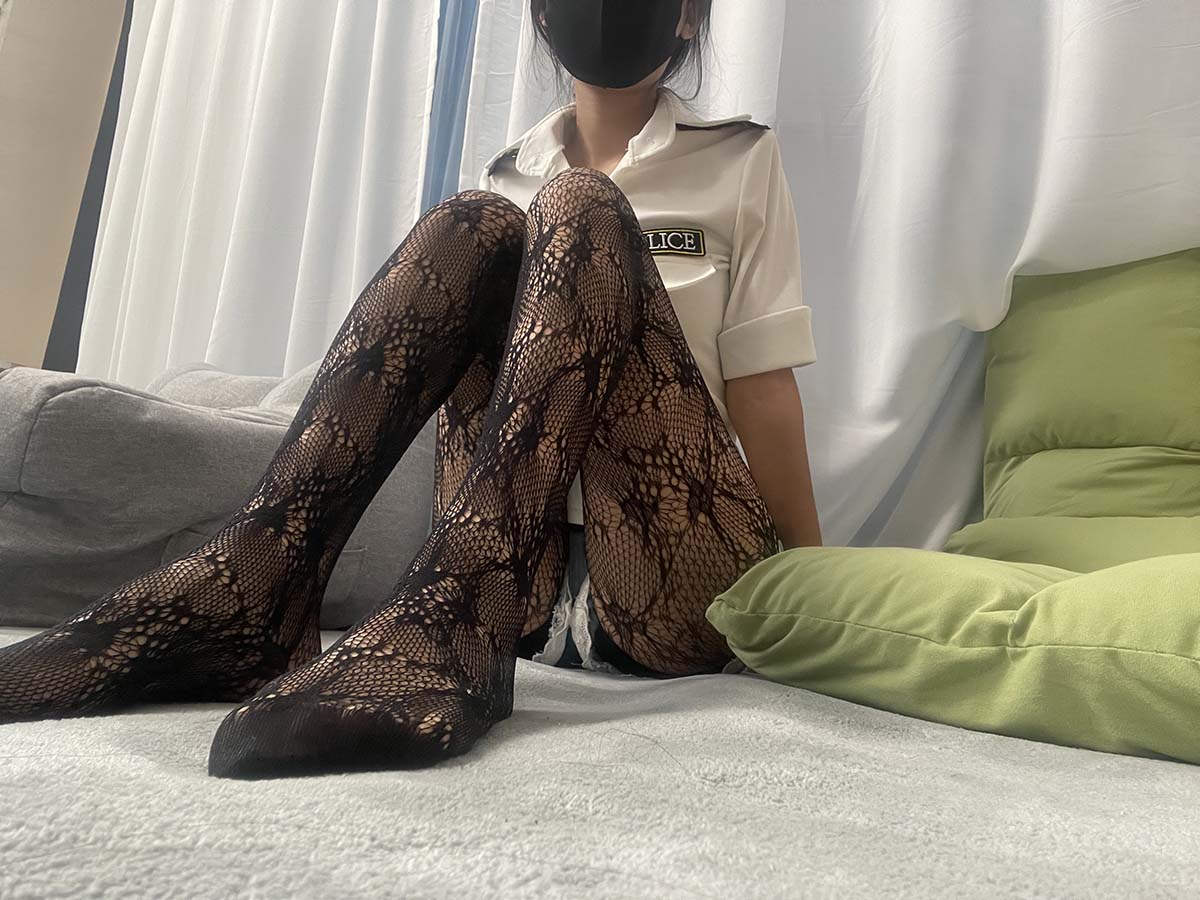 三禾摄影 NO.062 牛仔短裤 连裤丝 三禾摄影-第2张