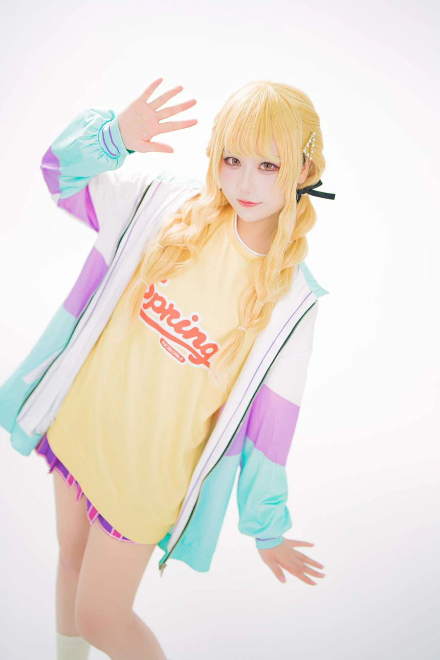 lunananya – 学院偶像大师 藤田言音 Cosplay-第1张