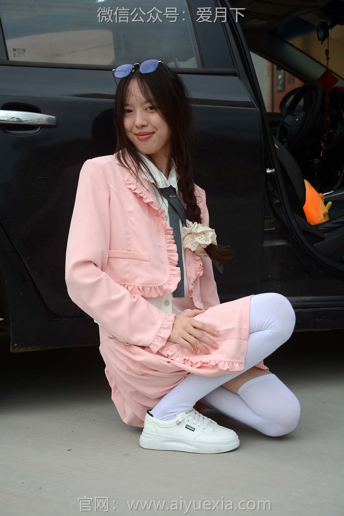 爱月下 NO.012 情情【粉色小清新】室外温度6度，你让我穿这个？南方太冷了 爱月下-第2张