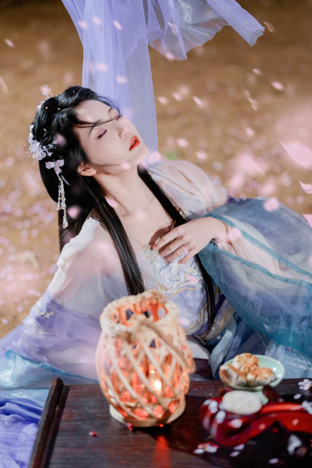 [YITUYU艺图语]2025.09.05 夜樱古风人像拍摄 南栀nz YITUYU艺图语-第1张