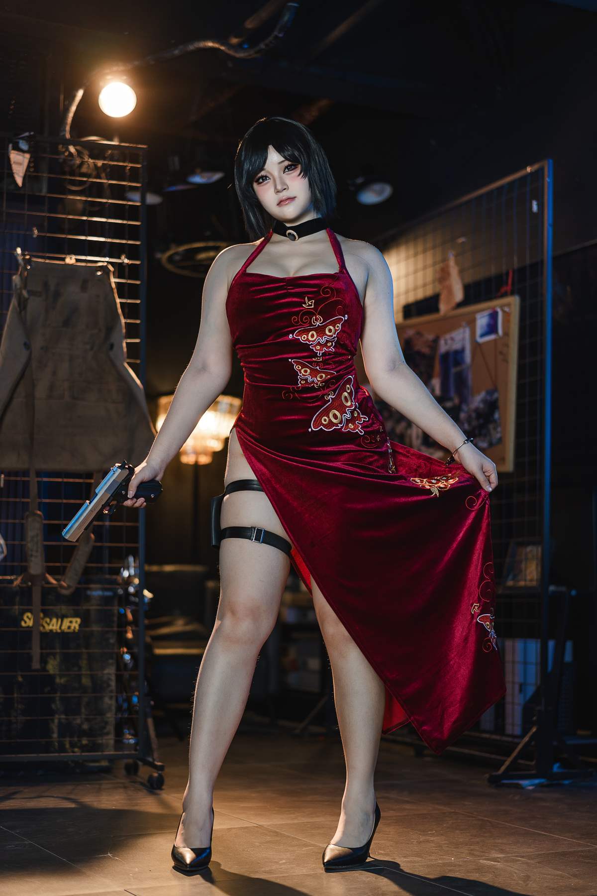 喵喵lock – 生化危机 艾达王 Cosplay-第1张