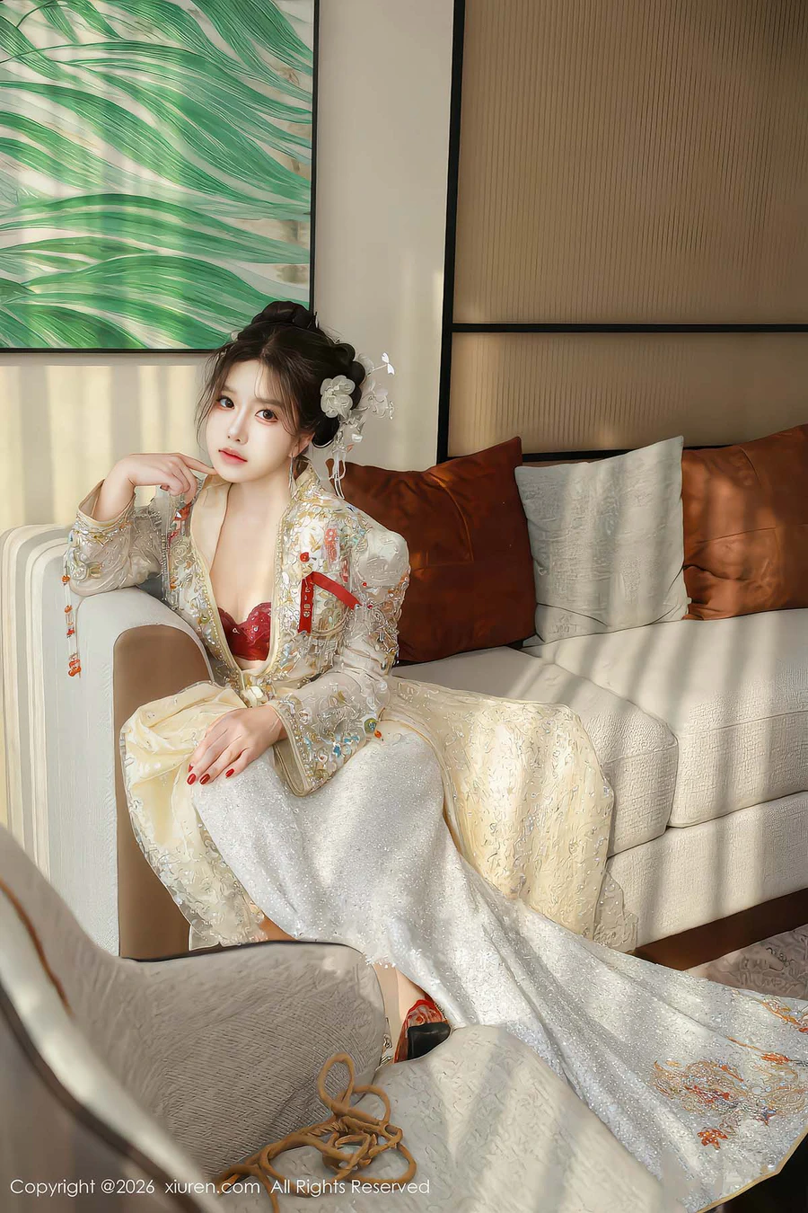 [Xiuren秀人网]2026.01.12 NO.11220 小薯条nienie Xiuren秀人网-第1张