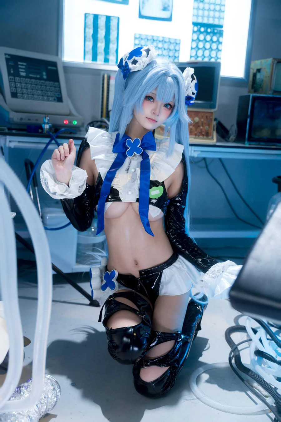 九柒喵 – 胜利女神 妮姬 汉赛尔 Cosplay-第1张