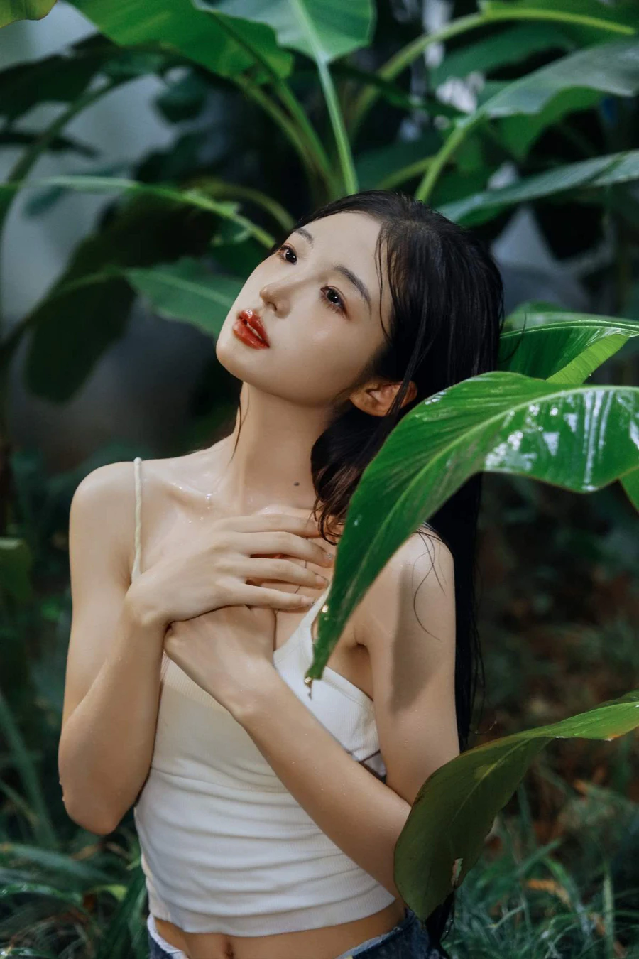 [YITUYU艺图语]2025.09.16 芭蕉叶下的邂逅 蝴蝶 YITUYU艺图语-第1张