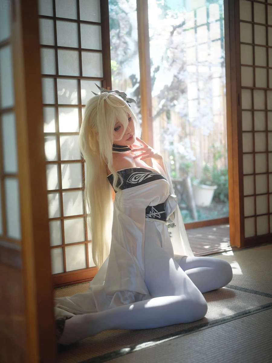 湖里狸 – 白凤 Cosplay-第1张