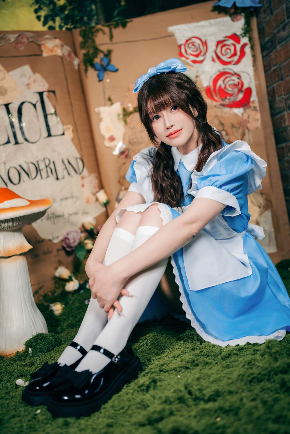鹿八岁 – 爱丽丝梦游仙境 Cosplay-第1张
