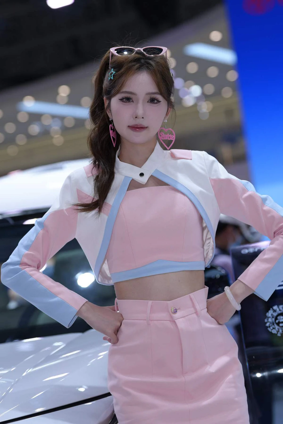 精选街拍作品 NO.5276 粉色系沐沐 街拍-第1张