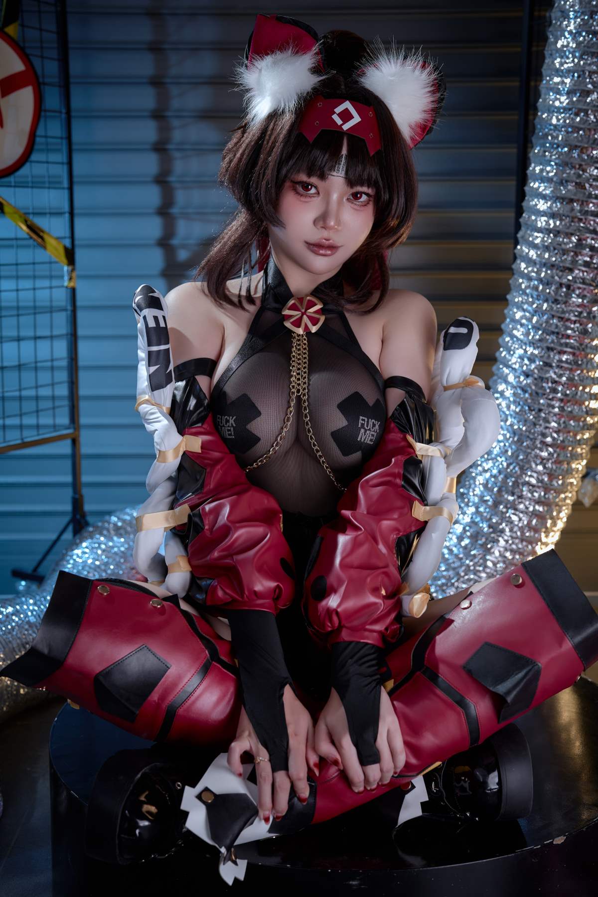 ZinieQ – Nekomata Cosplay-第1张