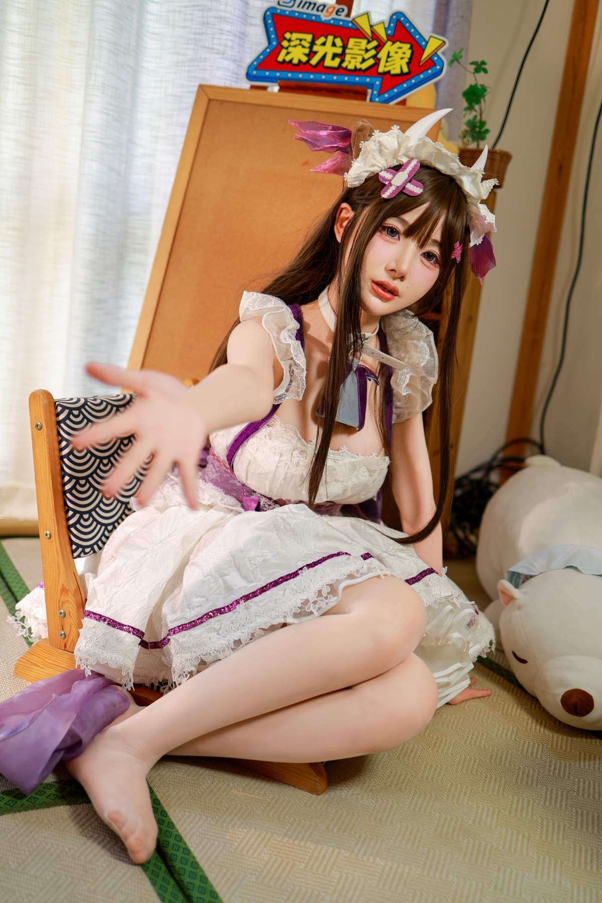 [YITUYU艺图语]2025.09.17 是你理想中的女仆么 昭昭快快长高 YITUYU艺图语-第1张