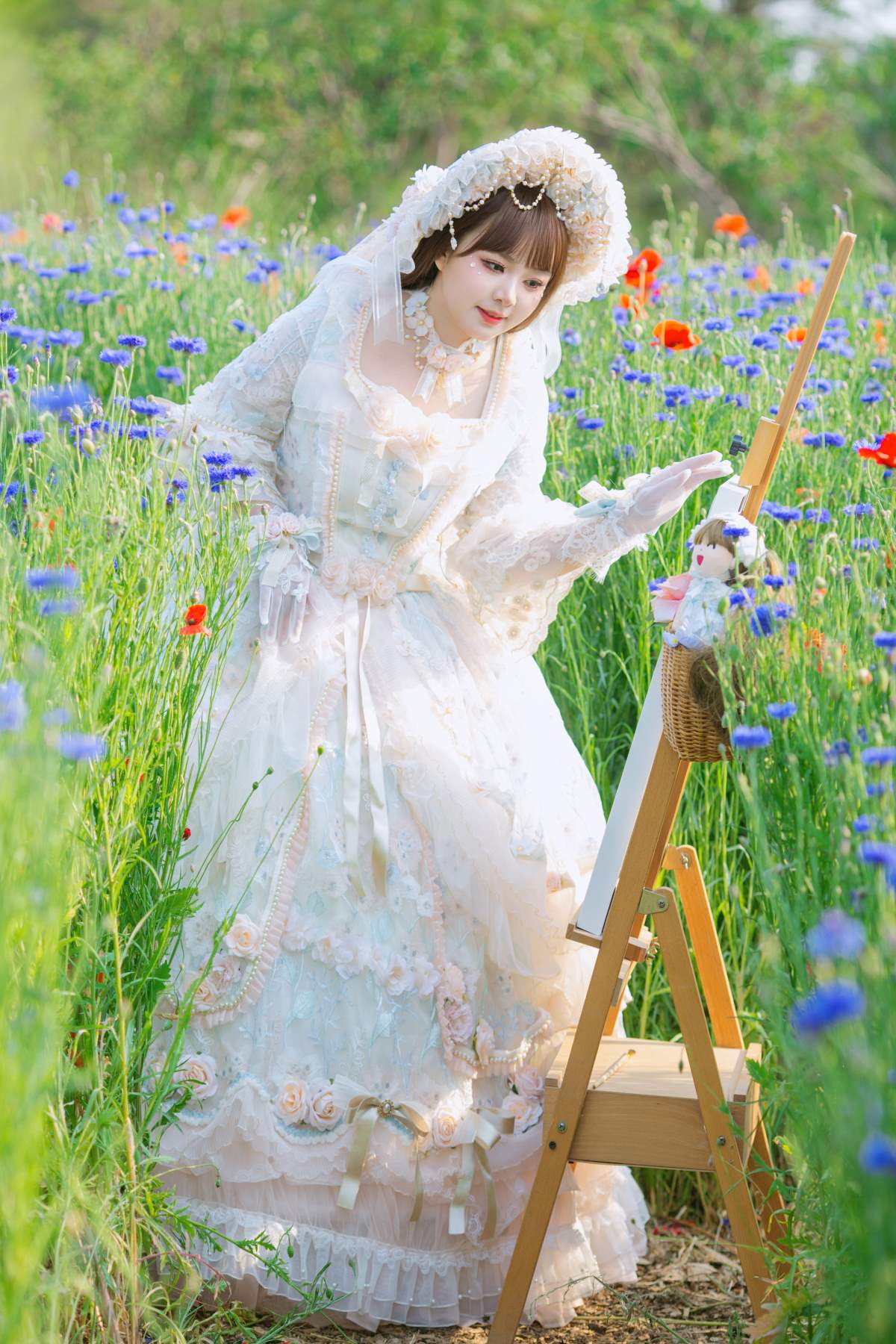 [YITUYU艺图语]2025.09.19 花海之中的洛丽塔之梦 六六 YITUYU艺图语-第1张