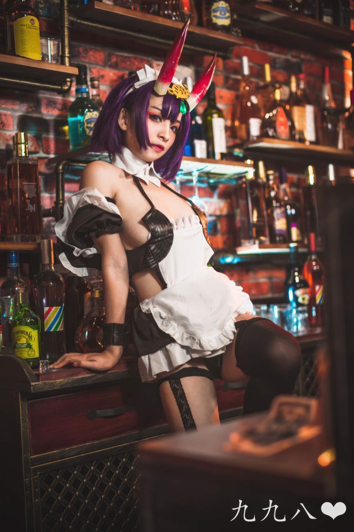 九九八XY – 酒吞女仆 Cosplay-第1张