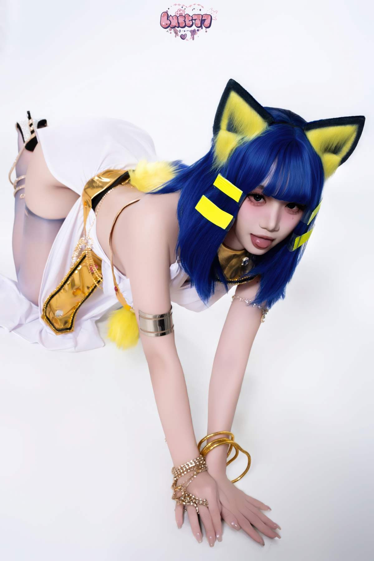 柒柒要乖哦 – 埃及猫 Cosplay-第1张