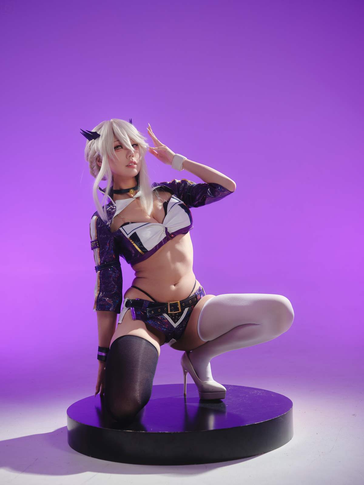 湖里狸 – 黑枪呆 Cosplay-第1张