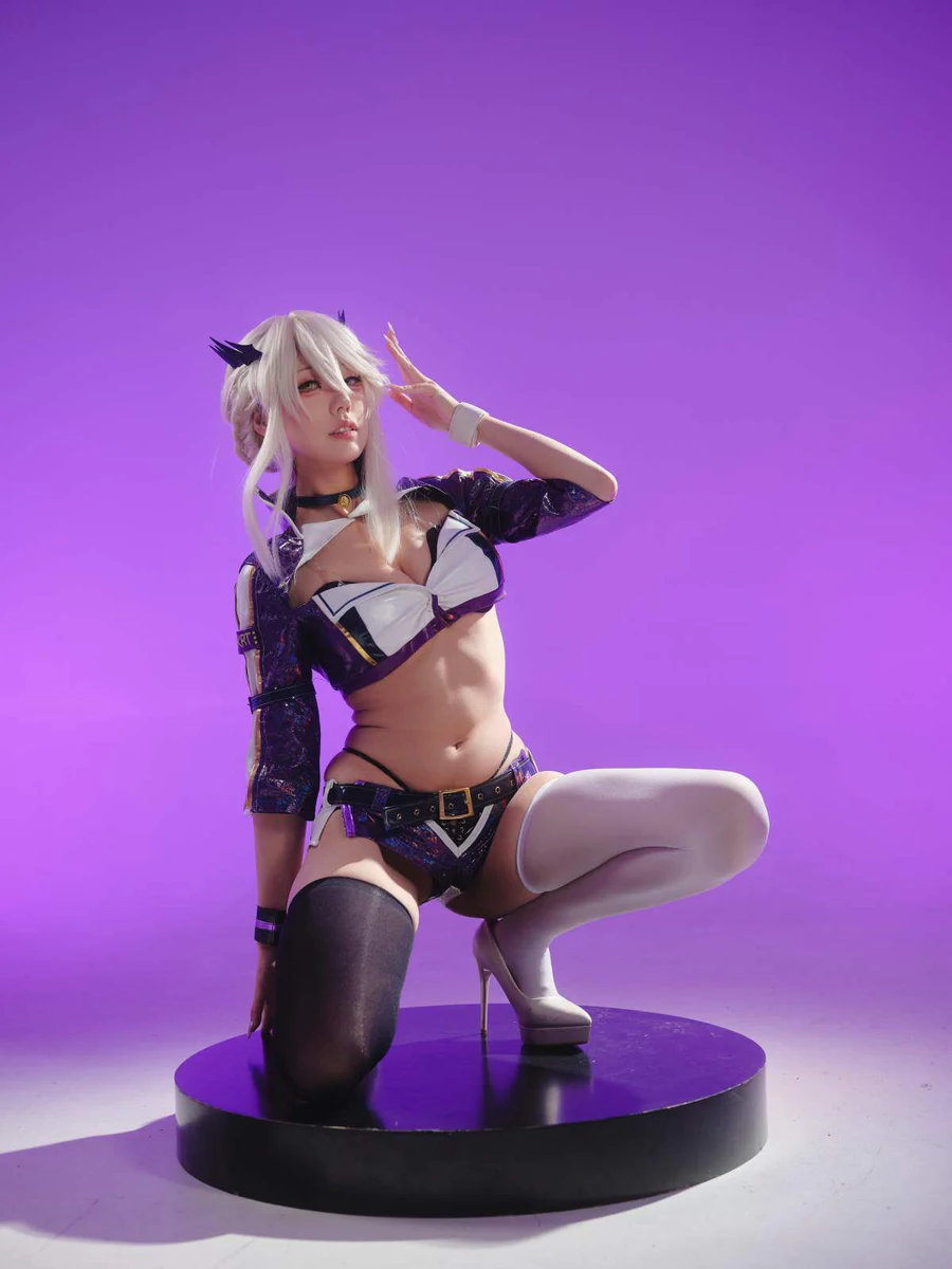 湖里狸 – 黑枪呆 Cosplay-第1张