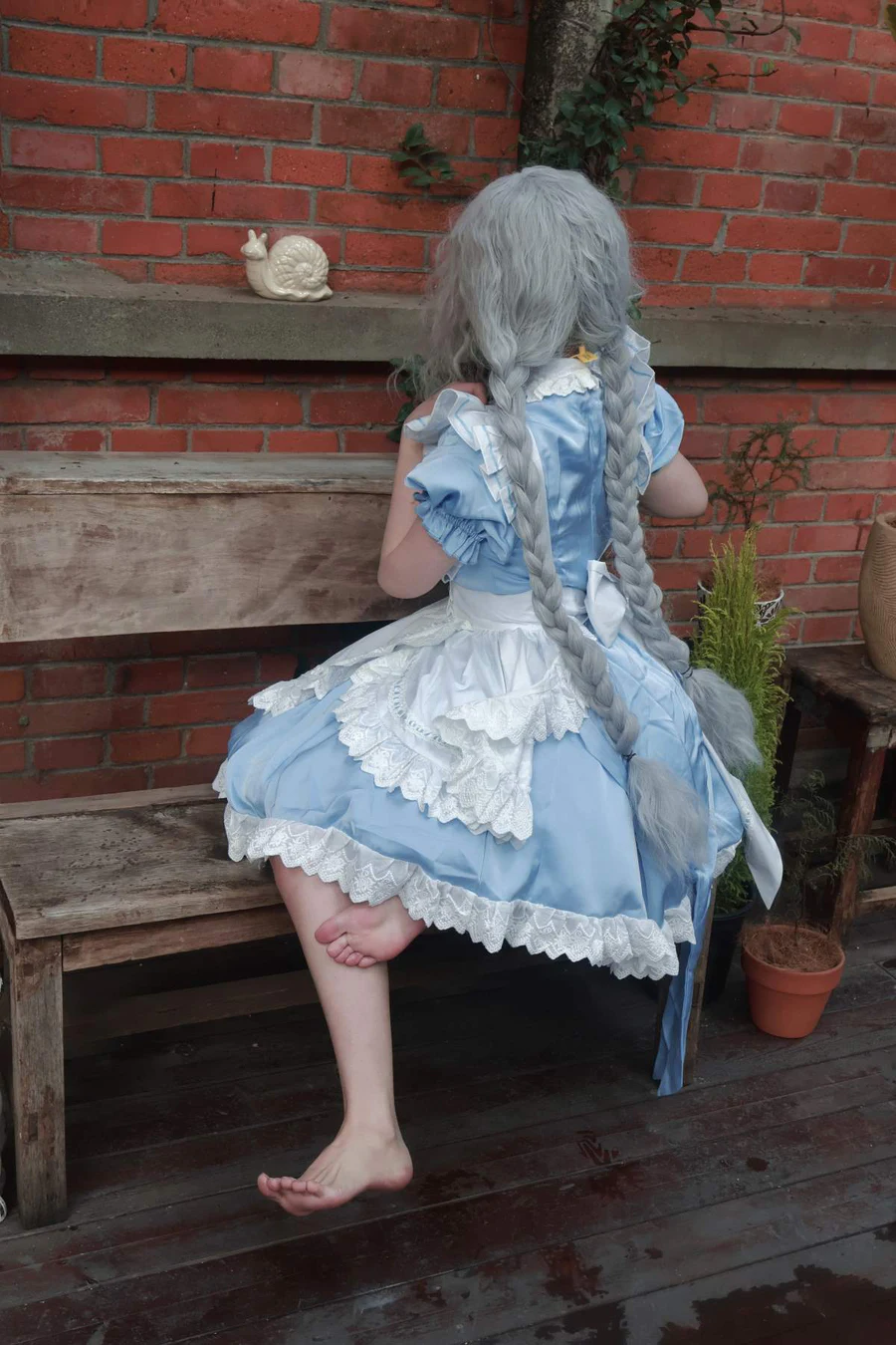 小羊蛋卷 – 爱丽丝 Cosplay-第1张
