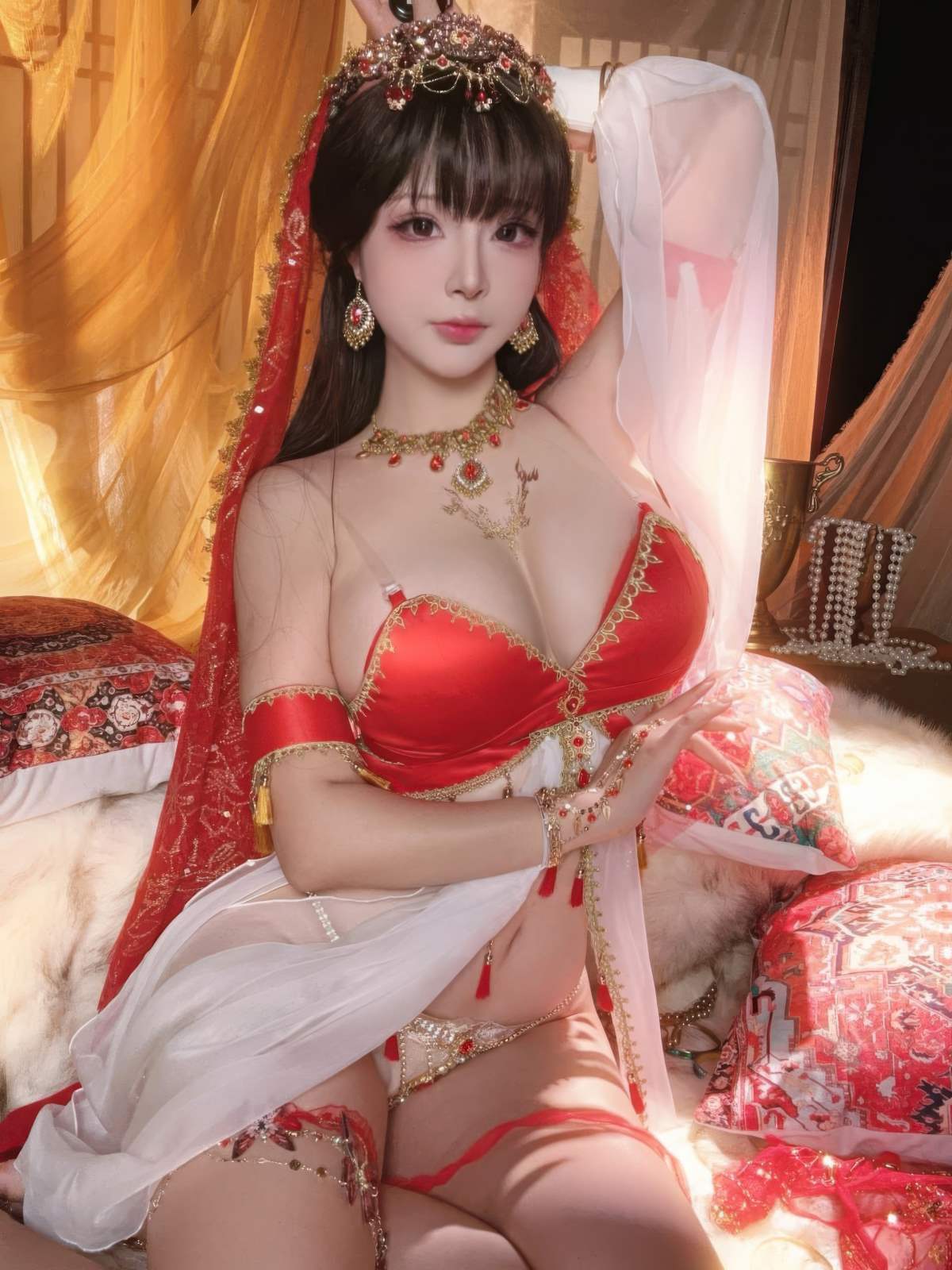 yuuhui玉汇 – 红宝石 Cosplay-第1张