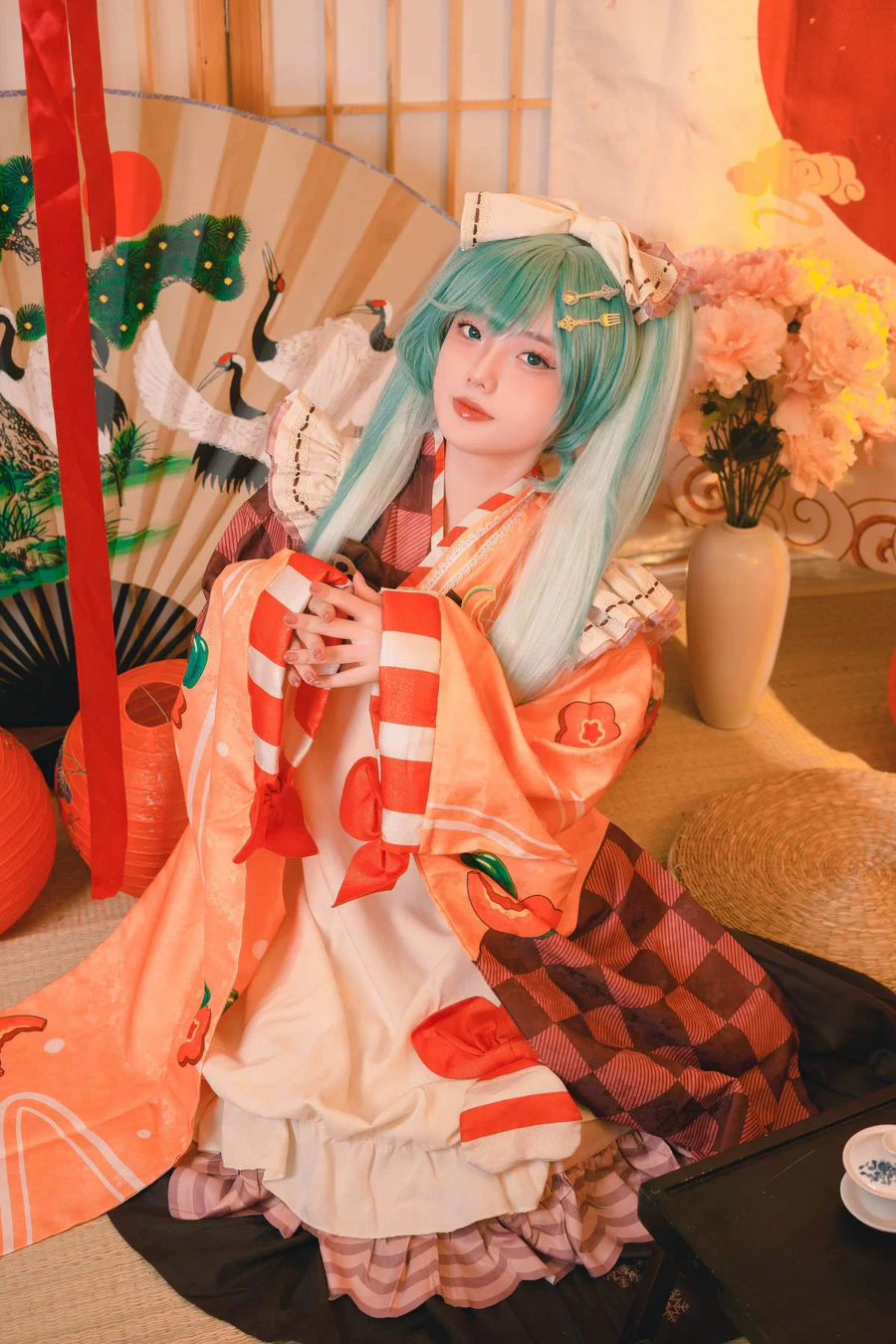 Messie Huang写真 – Miku Cosplay-第1张