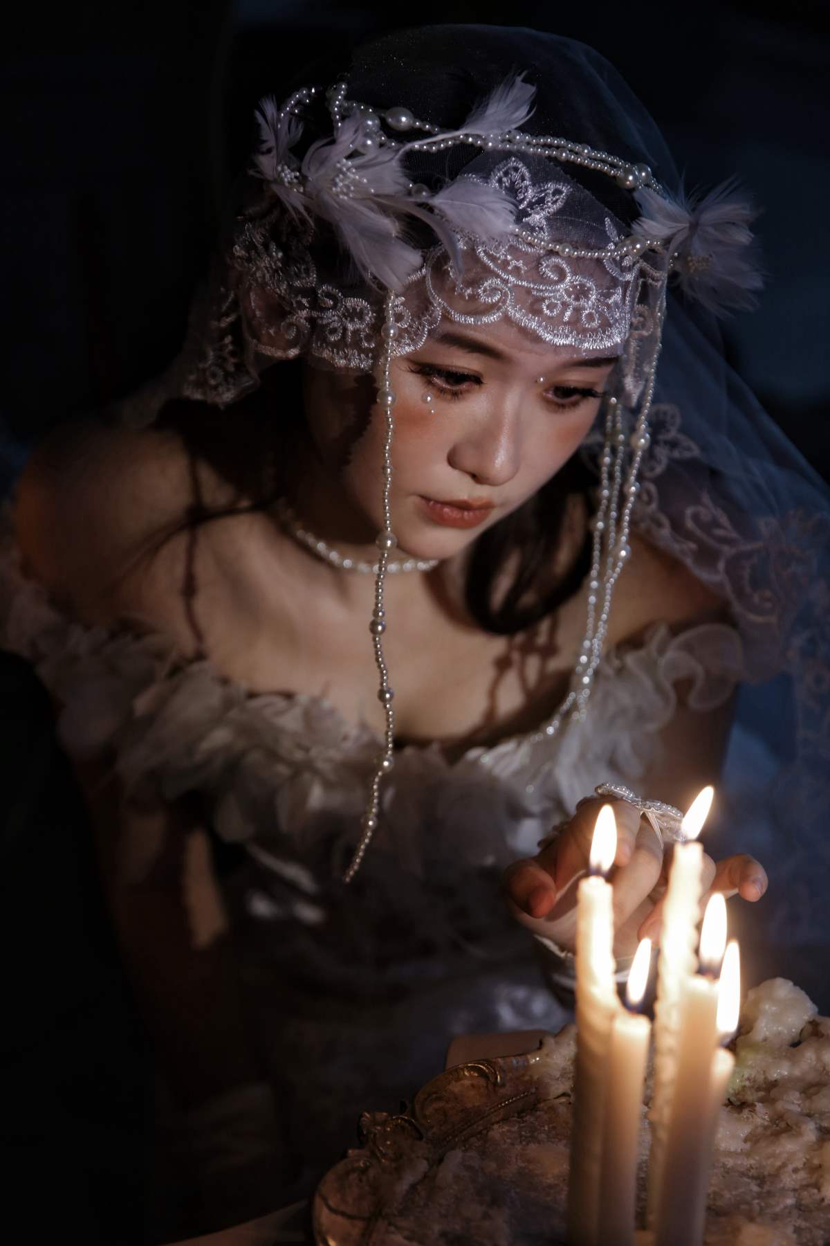 [YITUYU艺图语]2025.09.27 于烛光中的新娘 YITUYU艺图语-第1张