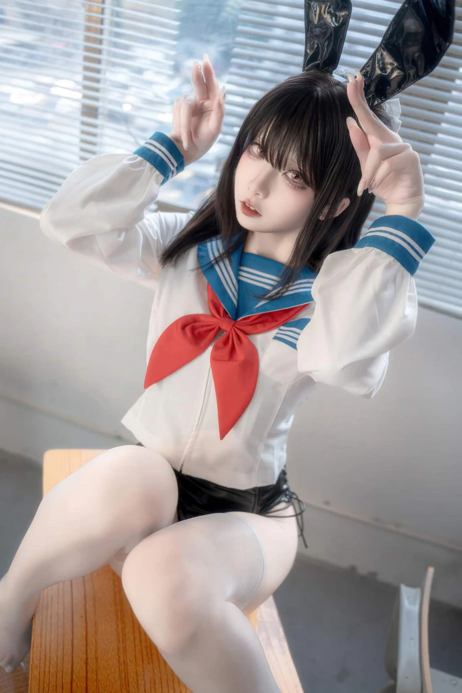 纸悦Etsu_ko – 水手服兔女郎 Cosplay-第1张