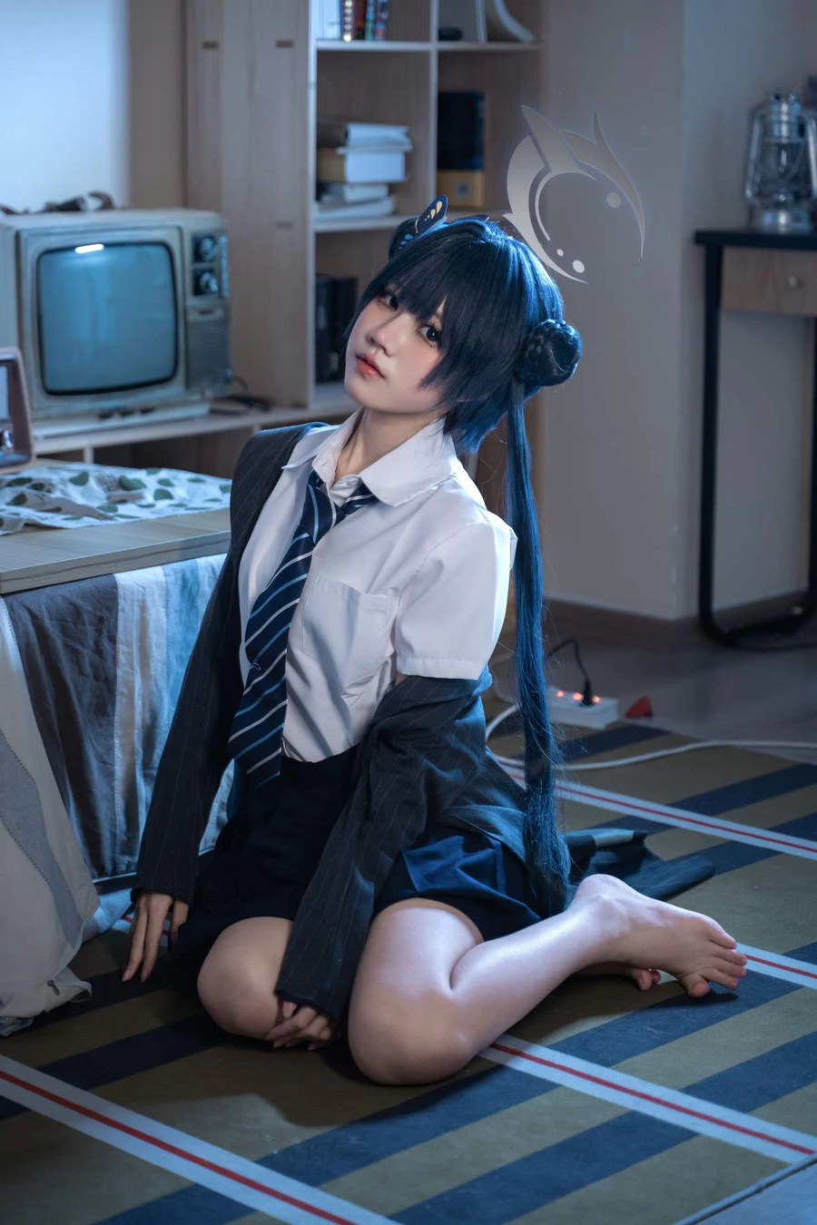 清水凪 – 龙华妃咲JK Cosplay-第1张