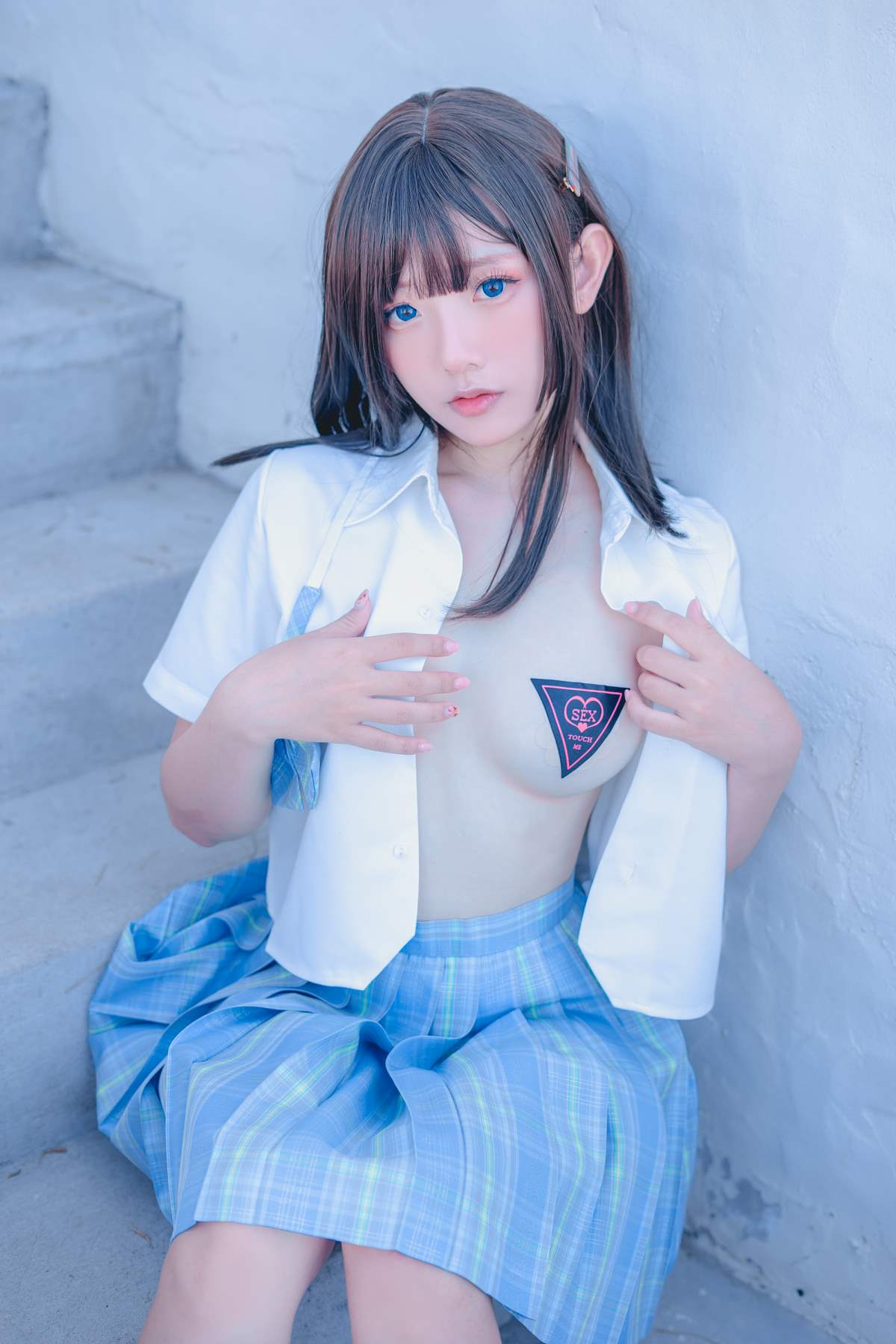 Messie Huang写真 – Seifuku Cosplay-第1张