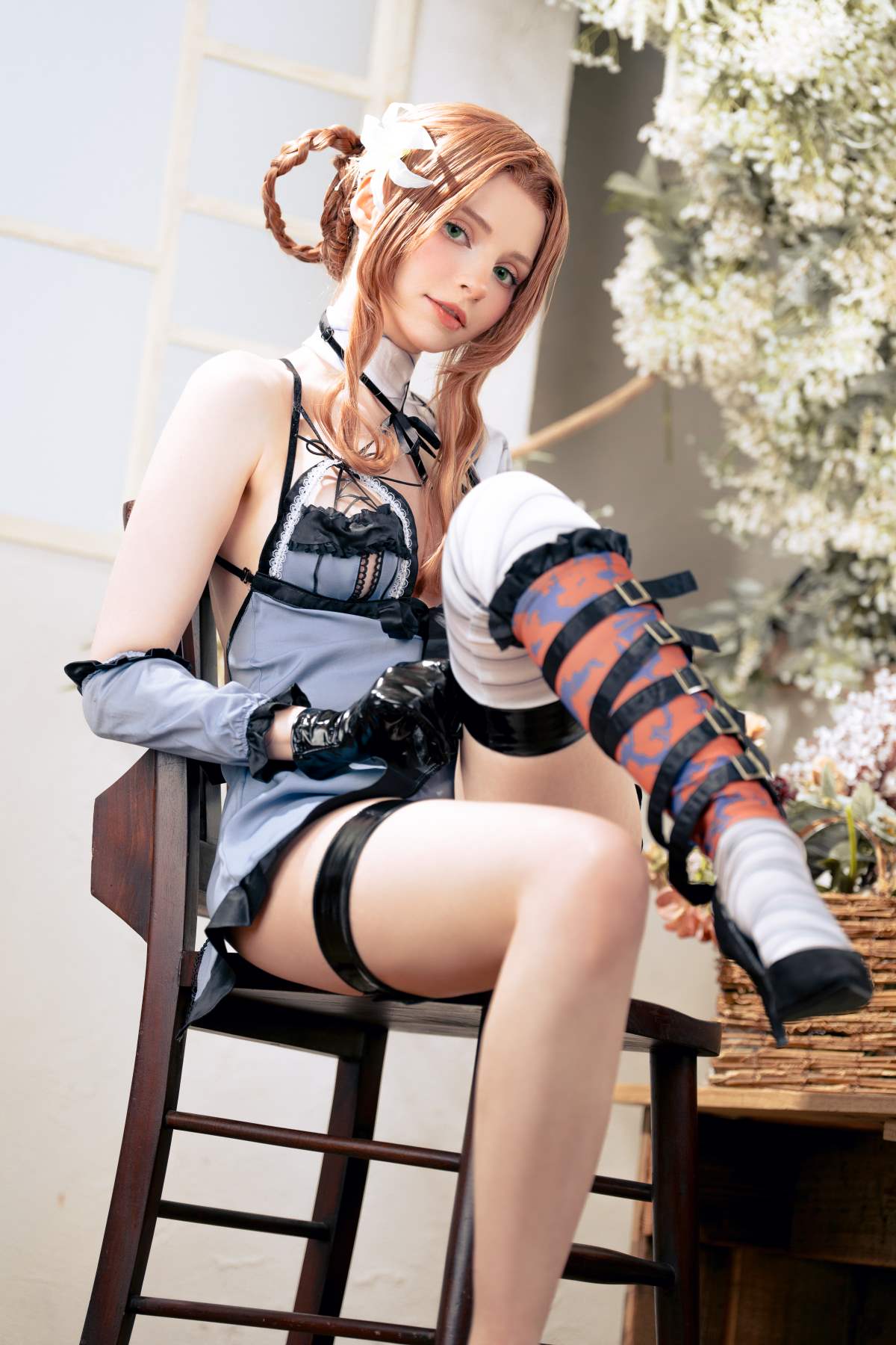 Peach milky – Kaine Aerith Cosplay-第1张