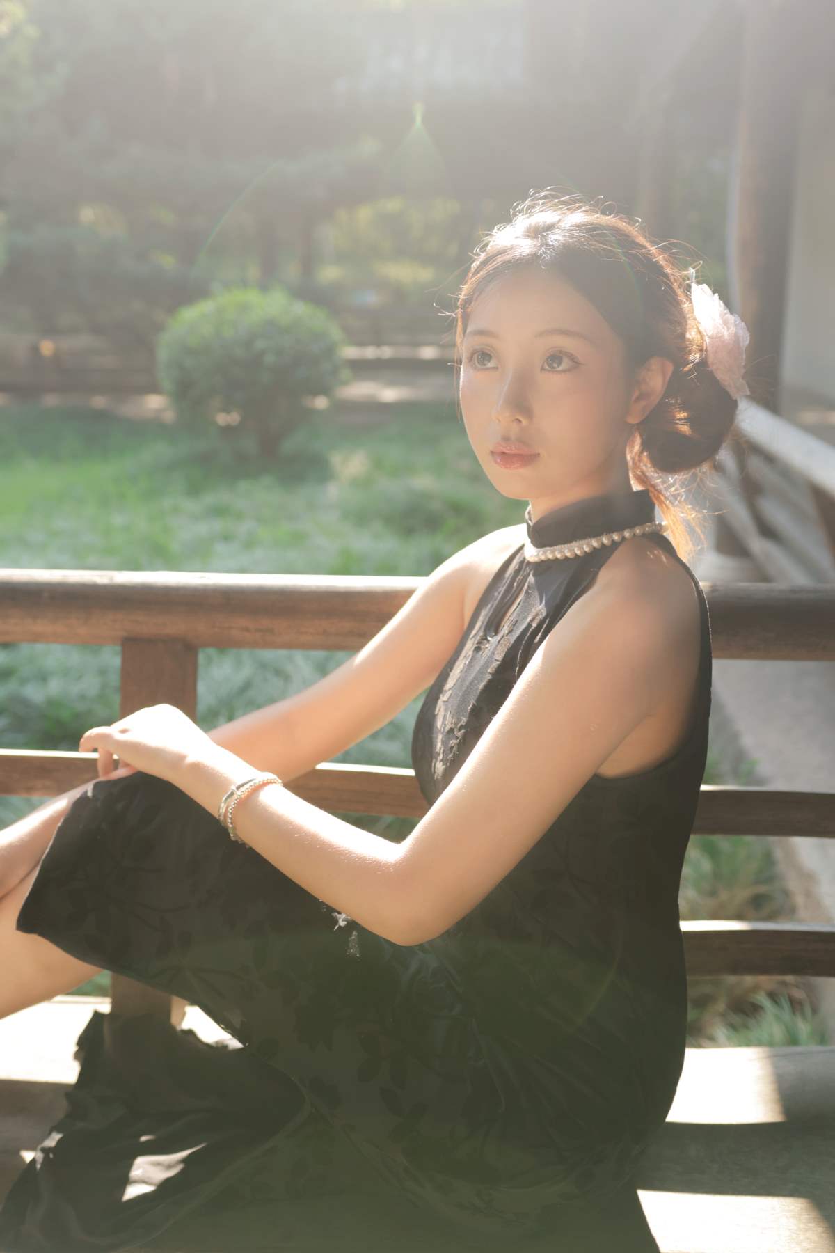 [YITUYU艺图语]2025.10.17 黑色珍珠旗袍 小u YITUYU艺图语-第1张