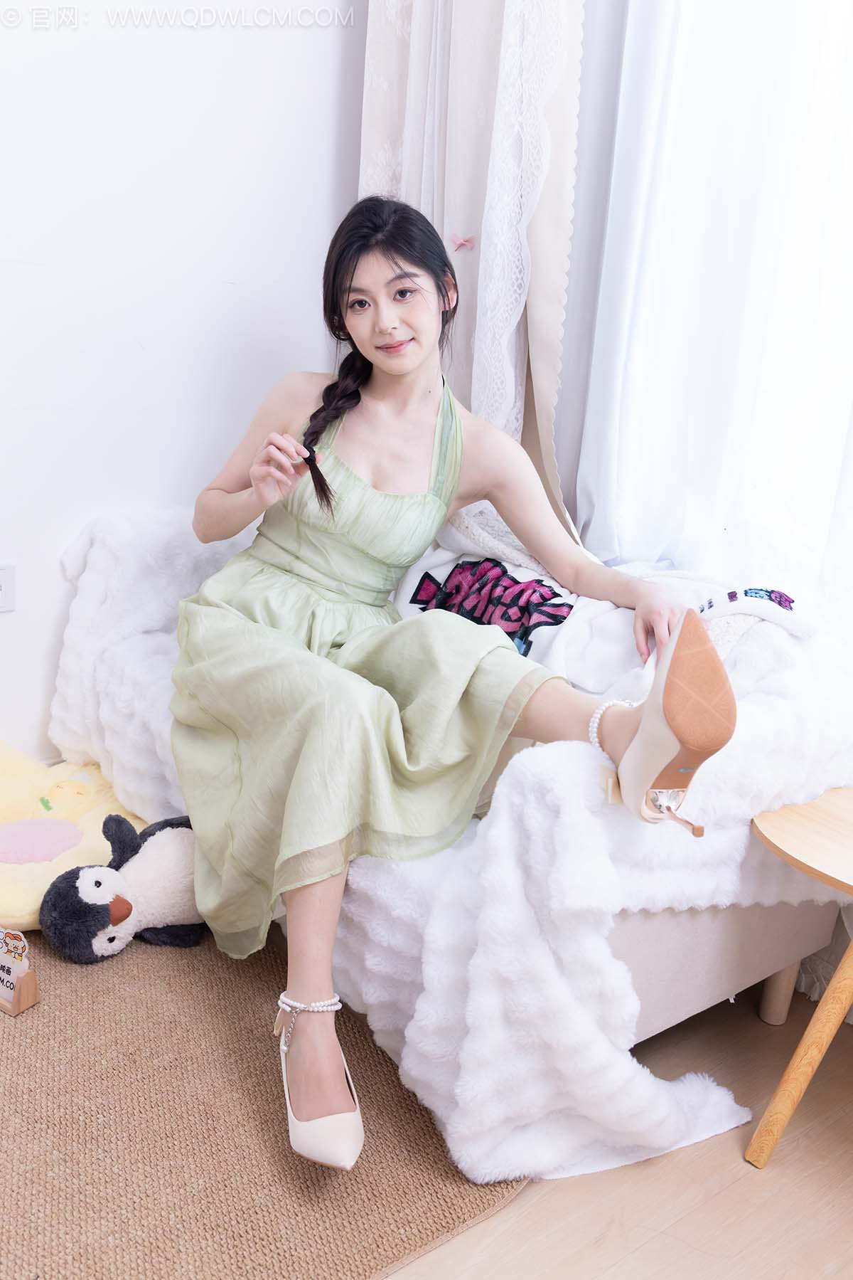 物恋传媒 NO.2634 桔梗-高跟鞋、薄肉丝 WLCM物恋传媒-第1张